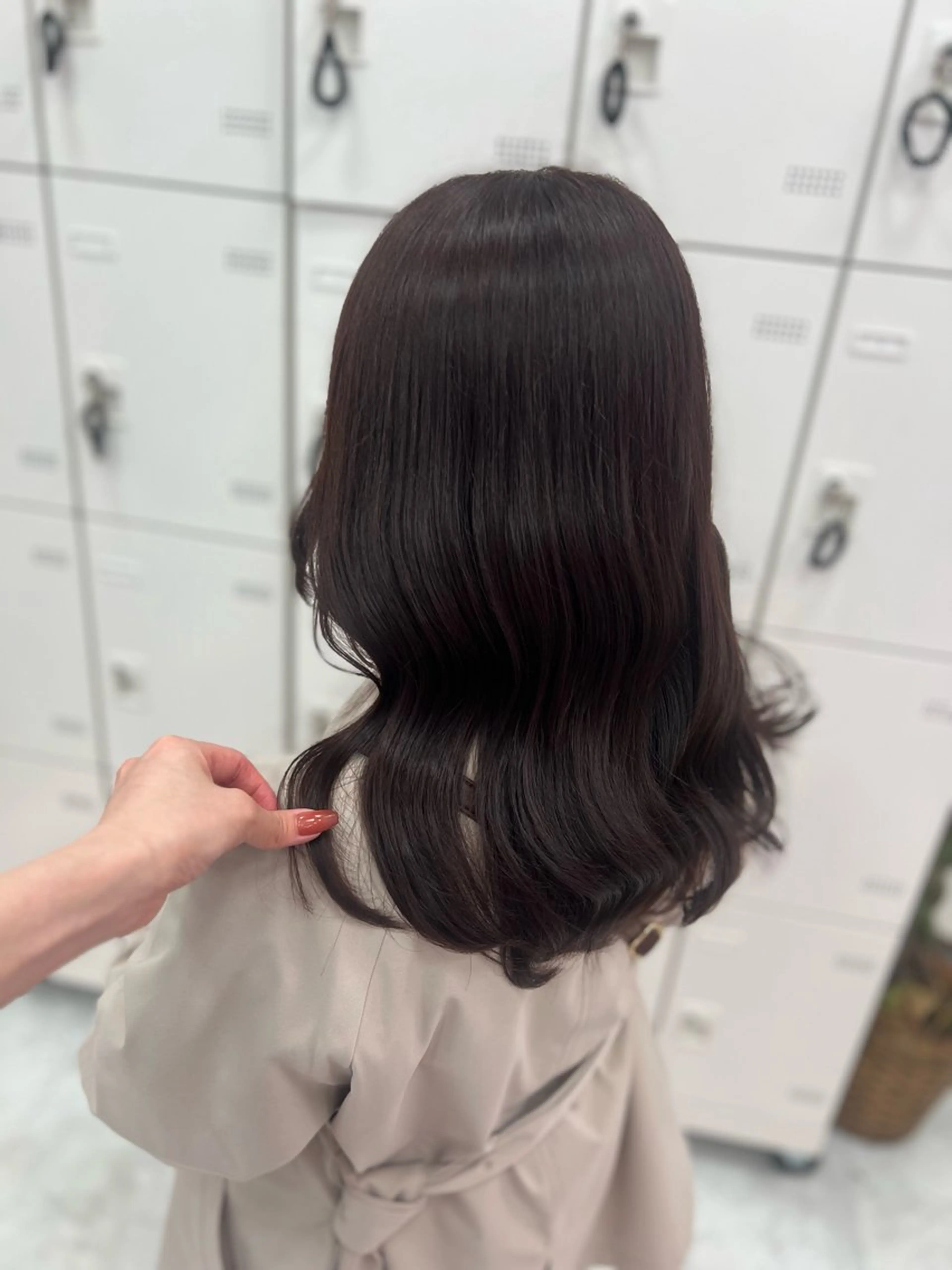 ロング カラー パーマ ヘアアレンジ メンズ キッズ ♥️韓国ヘア レイヤー♥️ゆりのヘアスタイル