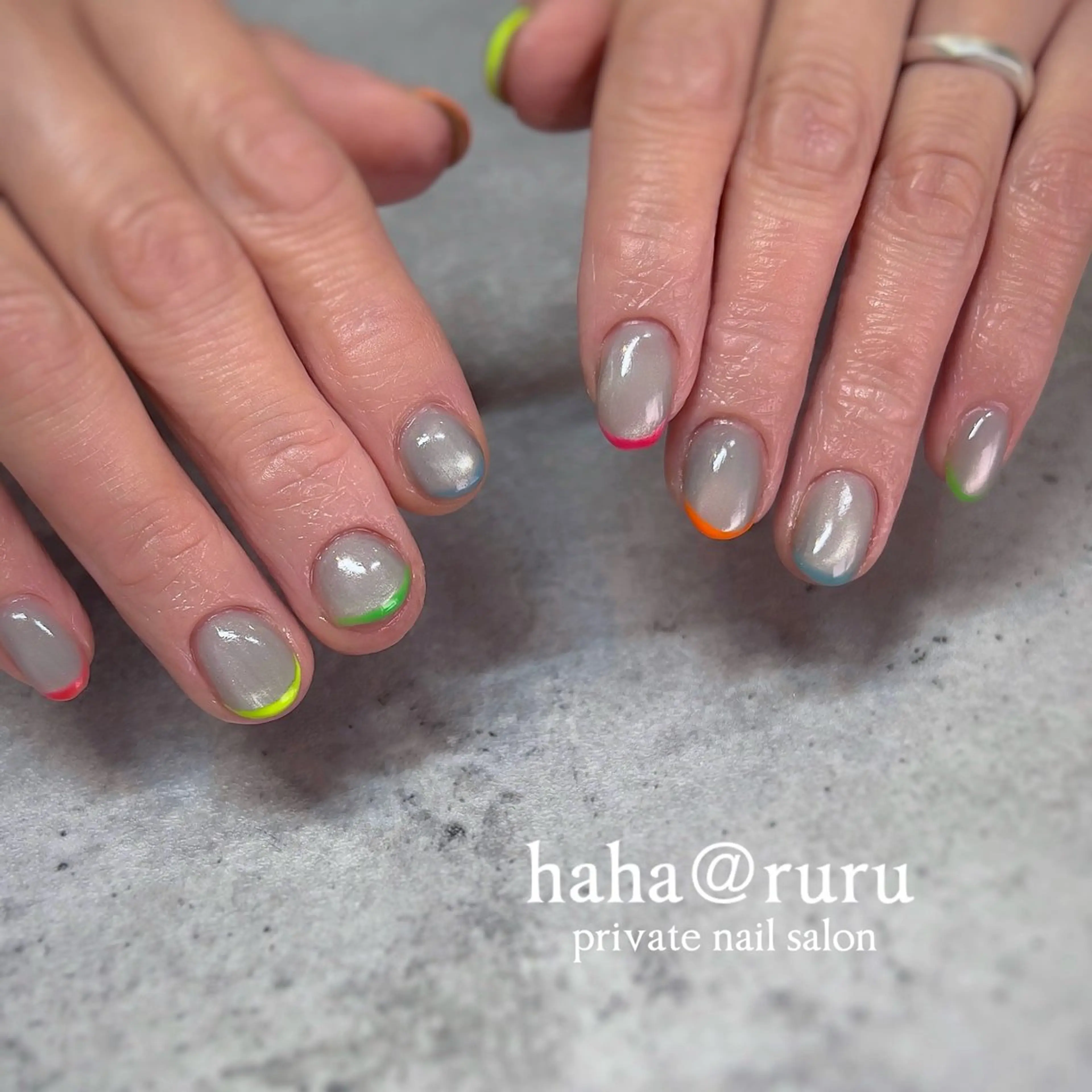 ネイル haha@ ruruのネイルデザイン