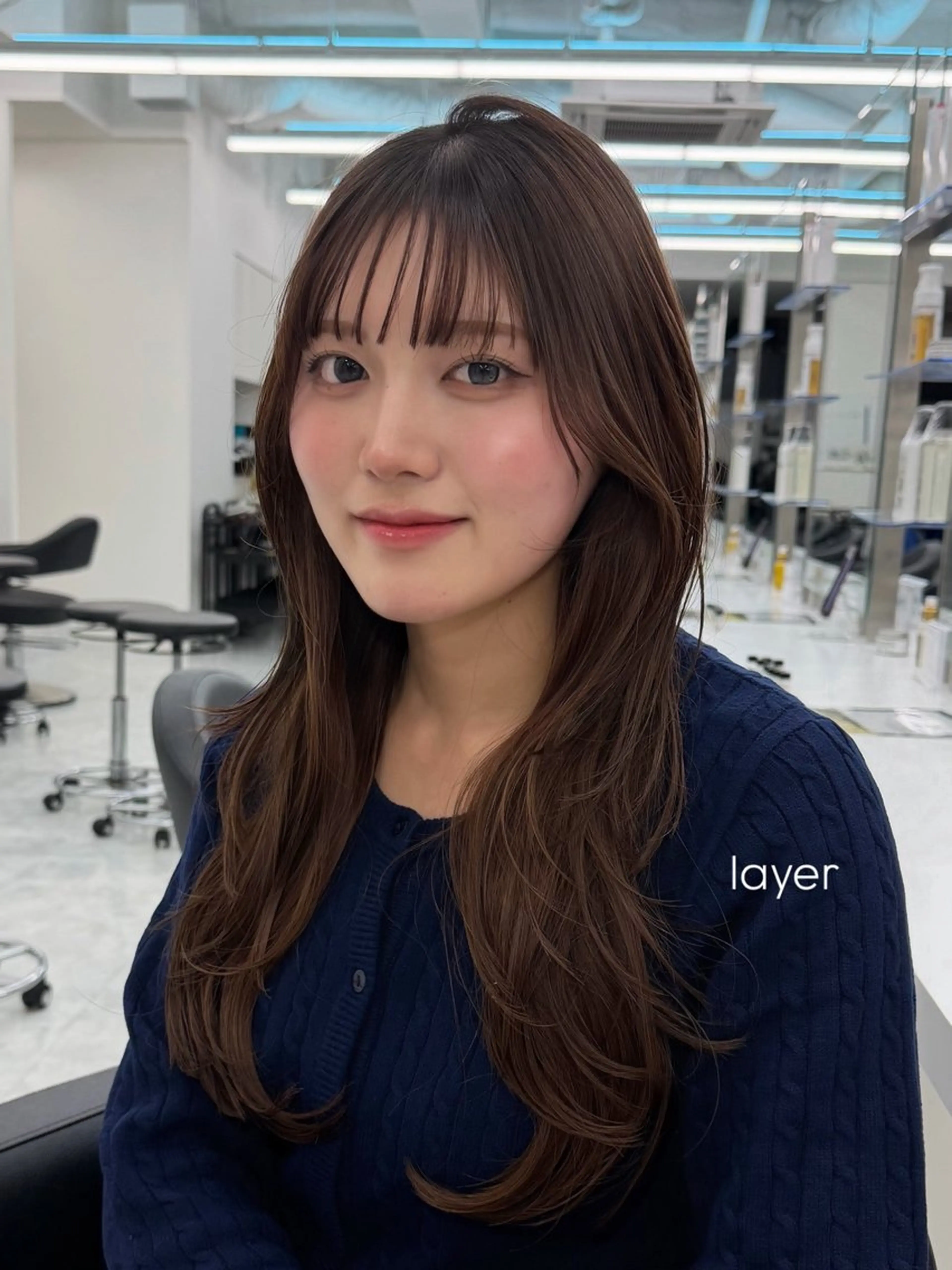 ロング カラー カット ヘアカラー トリートメント ヘッドスパ ヘアセット 似合わせstyle ❤︎misaki❤︎のヘアスタイル