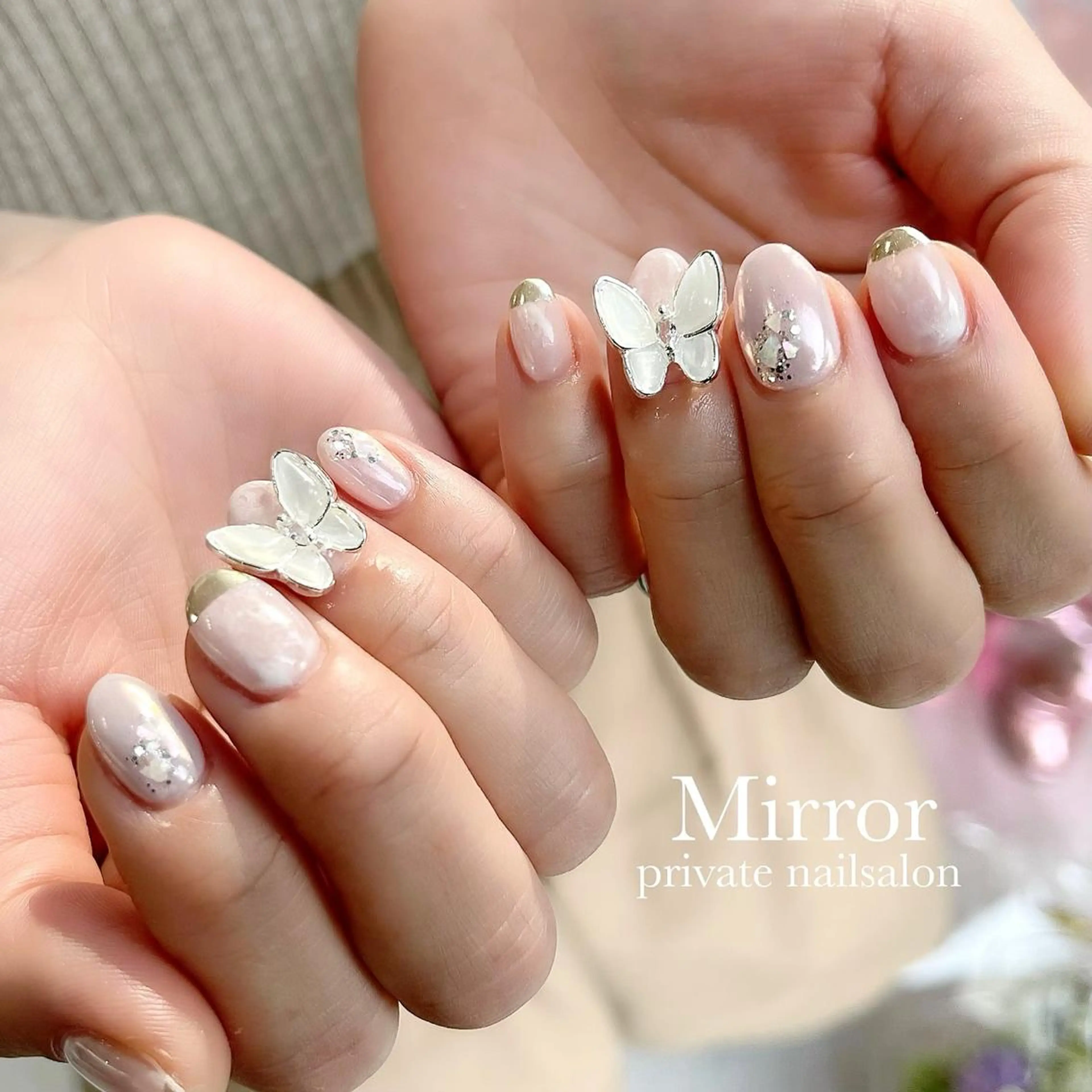 ネイル ハンドネイル nailsalon Mirrorのネイルデザイン