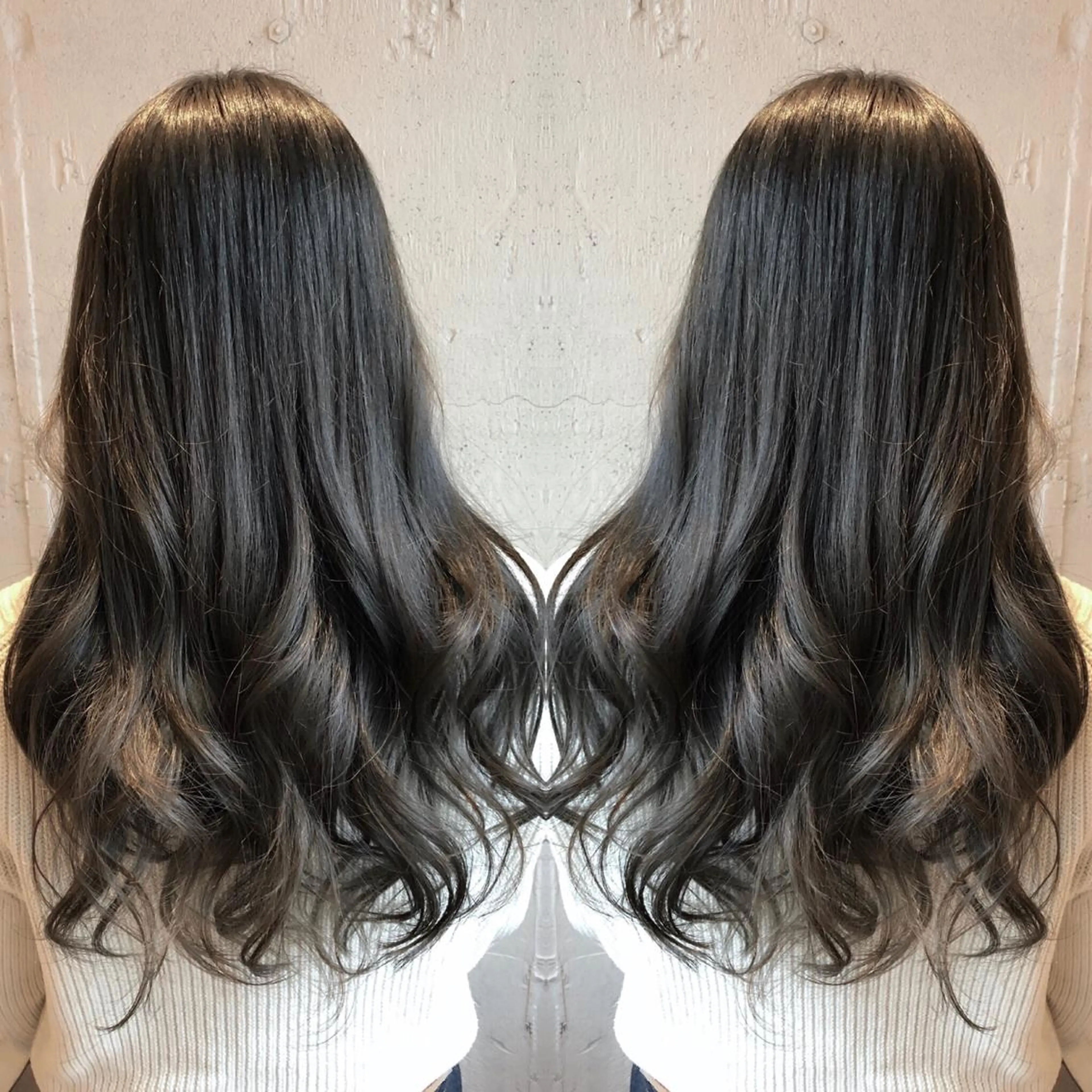 ロング あらき ちさとのヘアスタイル