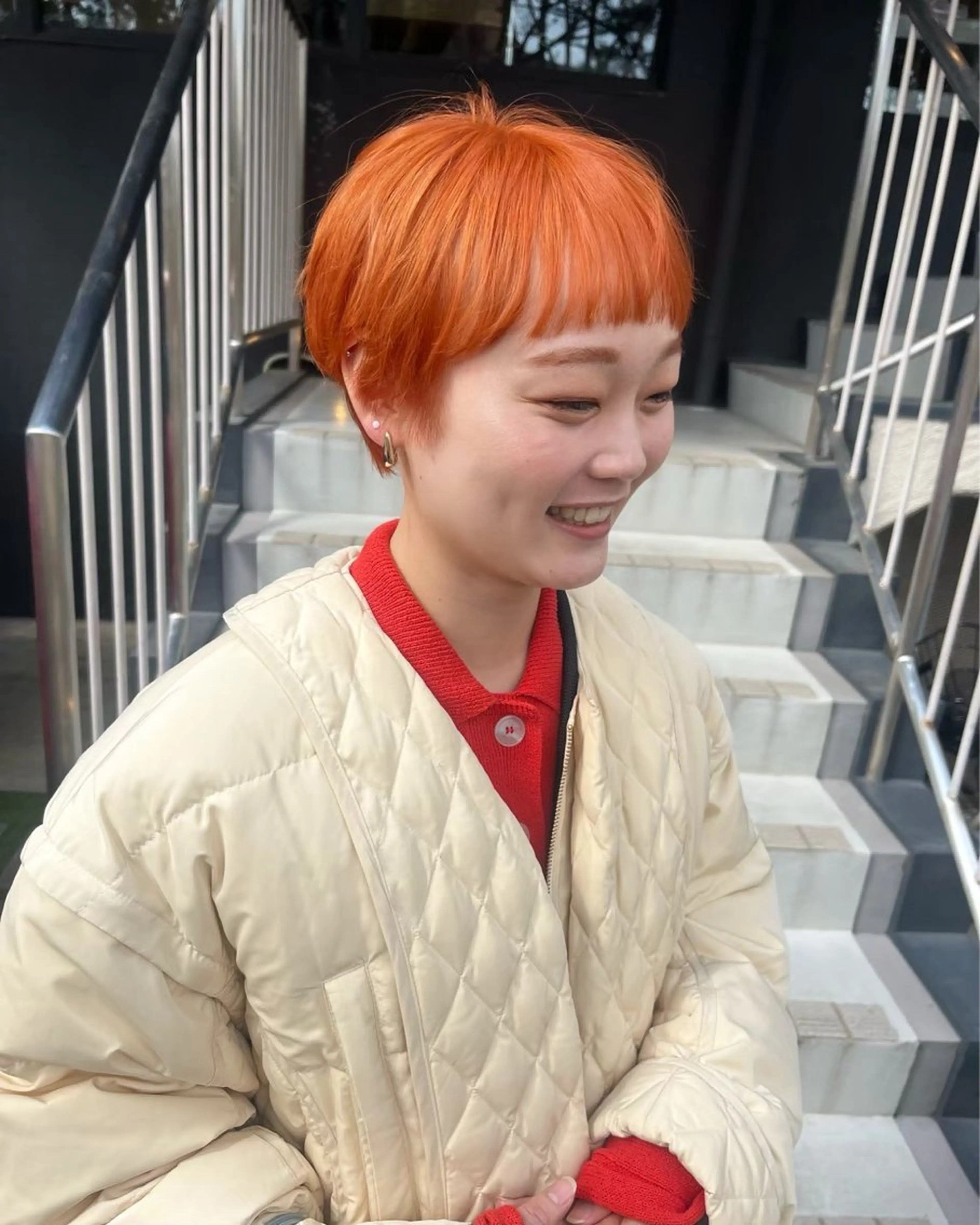 カラー YOKE /桃山台 /iori‎✦.˚◦のヘアスタイル