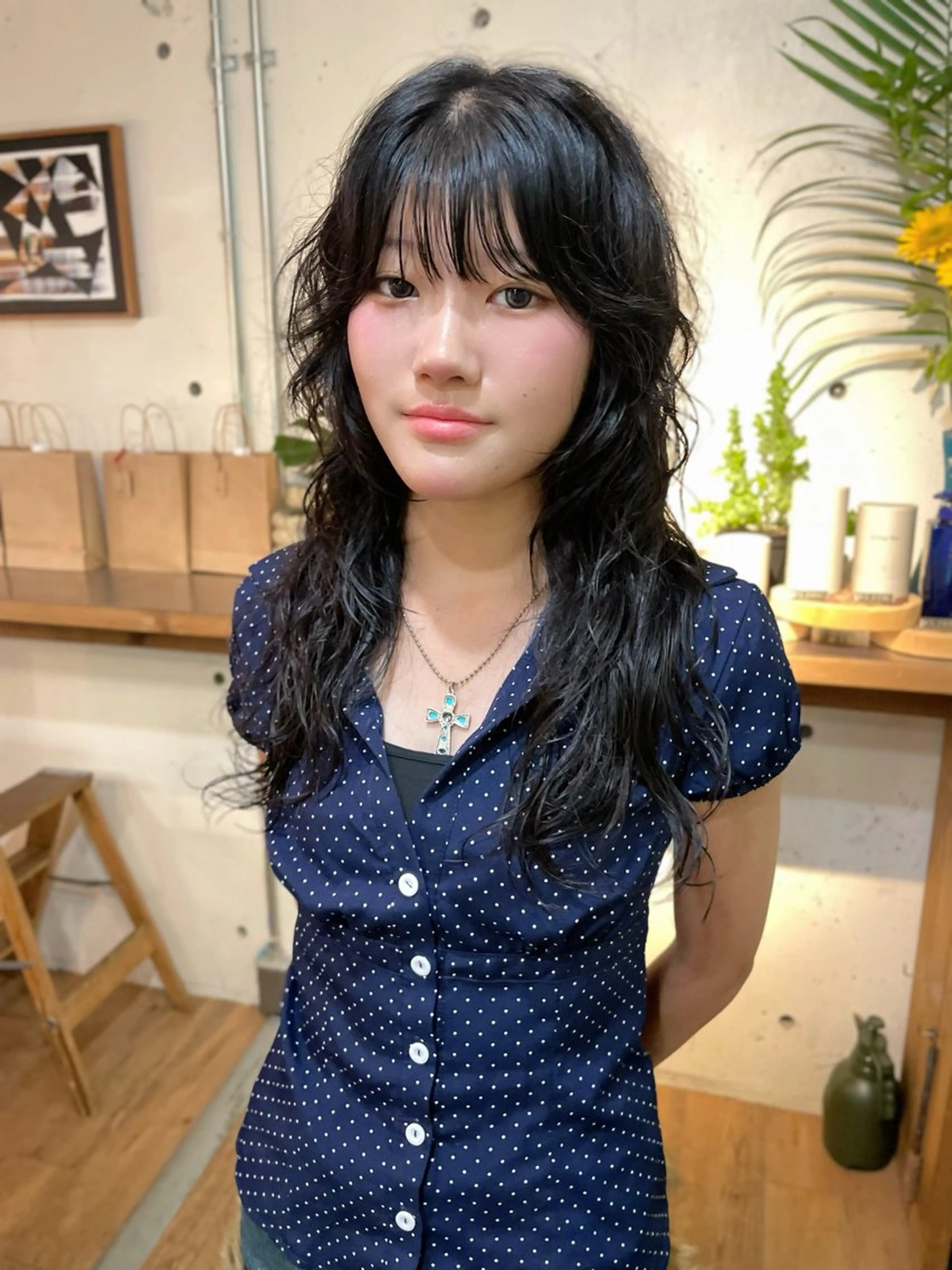 ロング パーマ YUKI 新宿カット パーマ/カラーのヘアスタイル