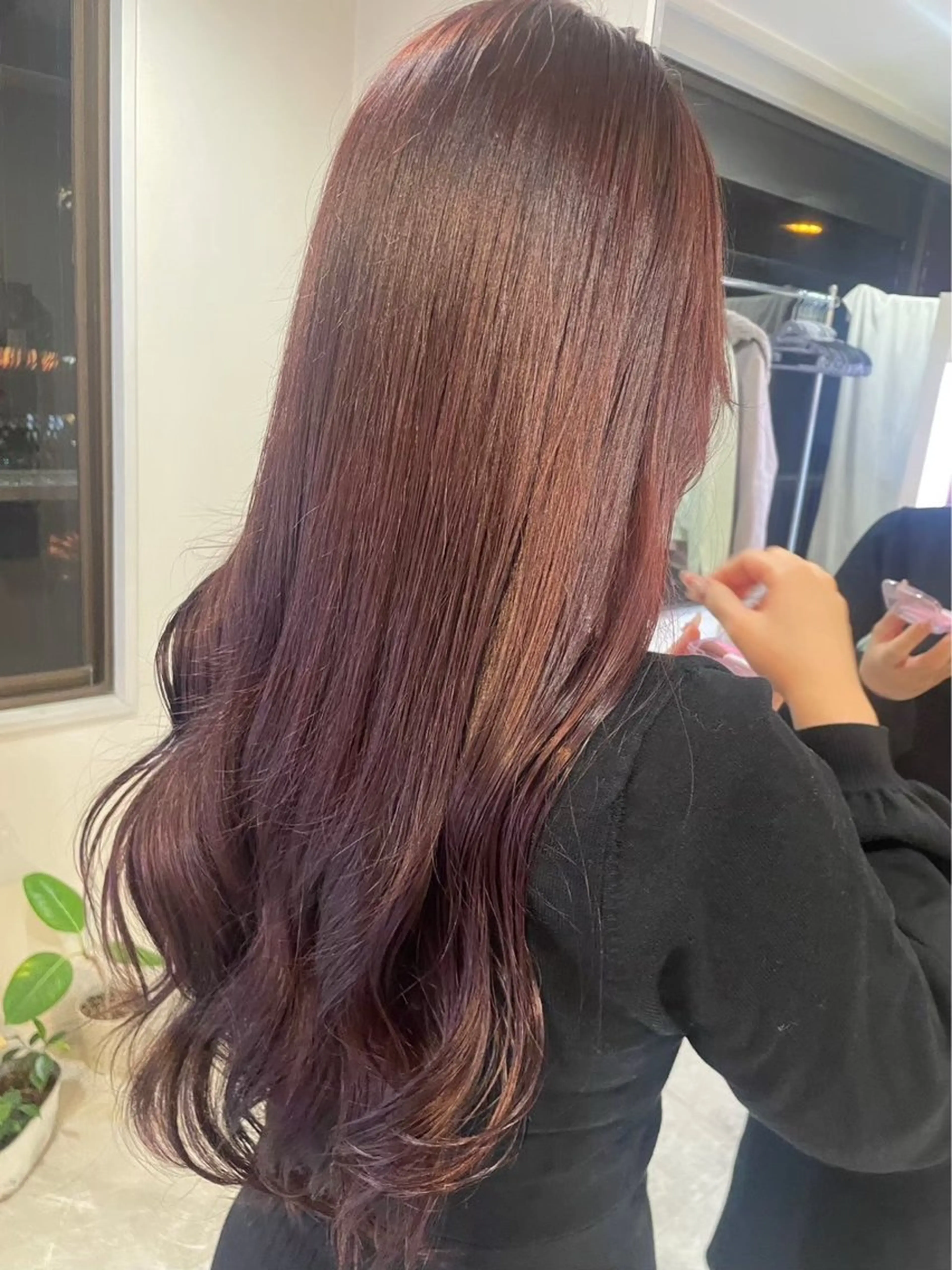 ロング カラー ヘアメ/お呼ばれﾍｱ /横浜/nozomiのヘアスタイル