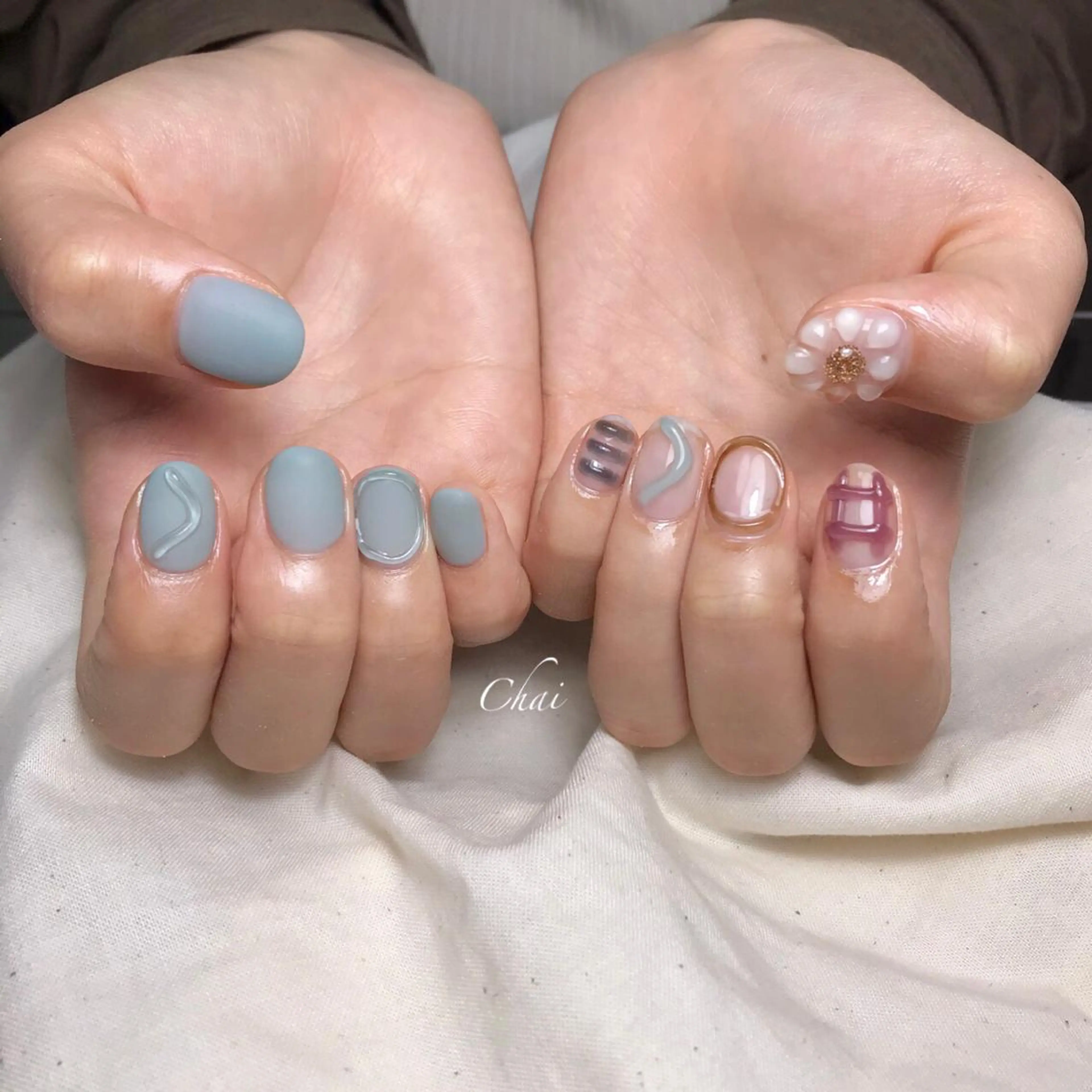 ネイル ハンドネイル 💅chainail _aiのネイルデザイン