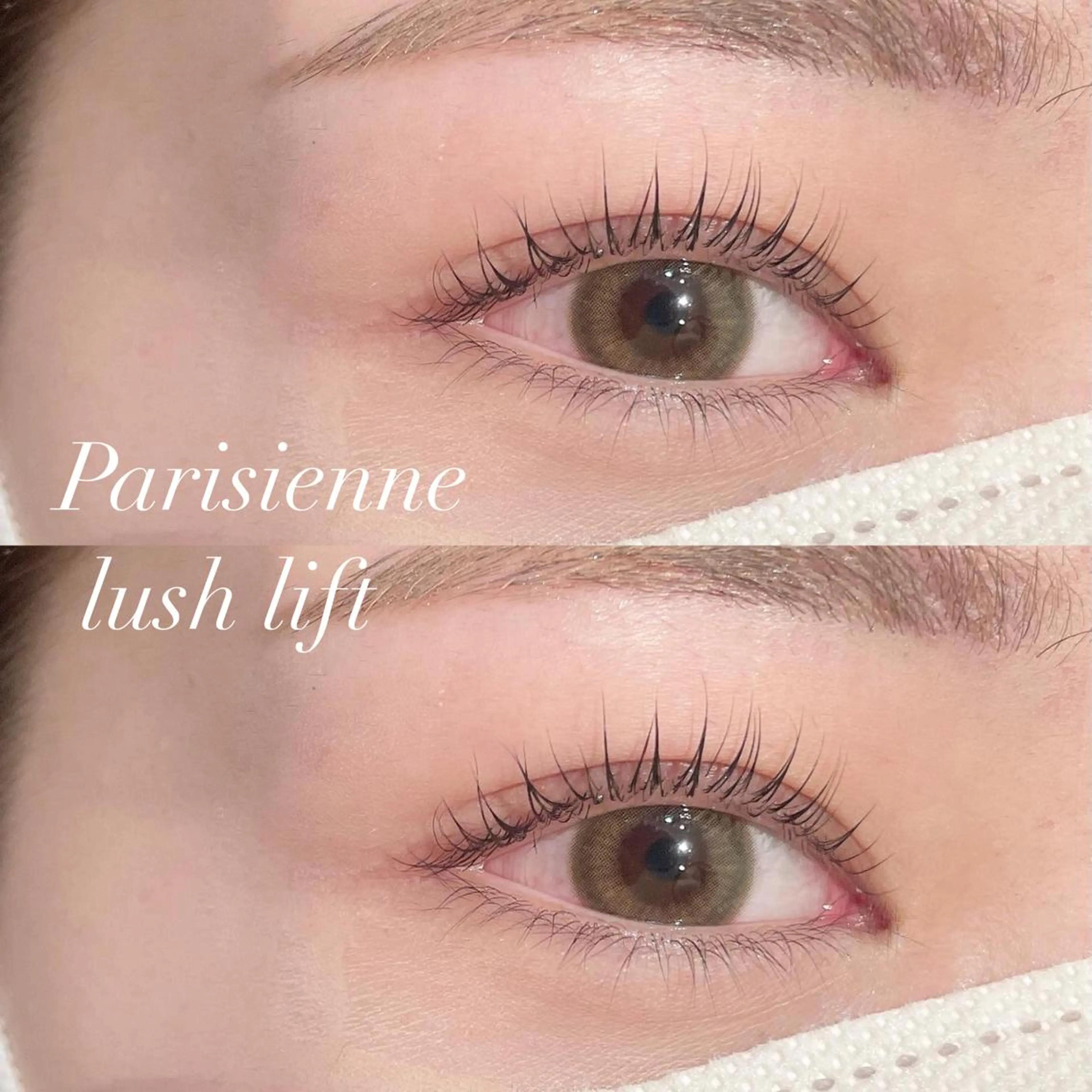 マツエク・マツパ パリジェンヌラッシュリフト マツパ トップアイリスト やつだ🐩のマツエク・マツパデザイン