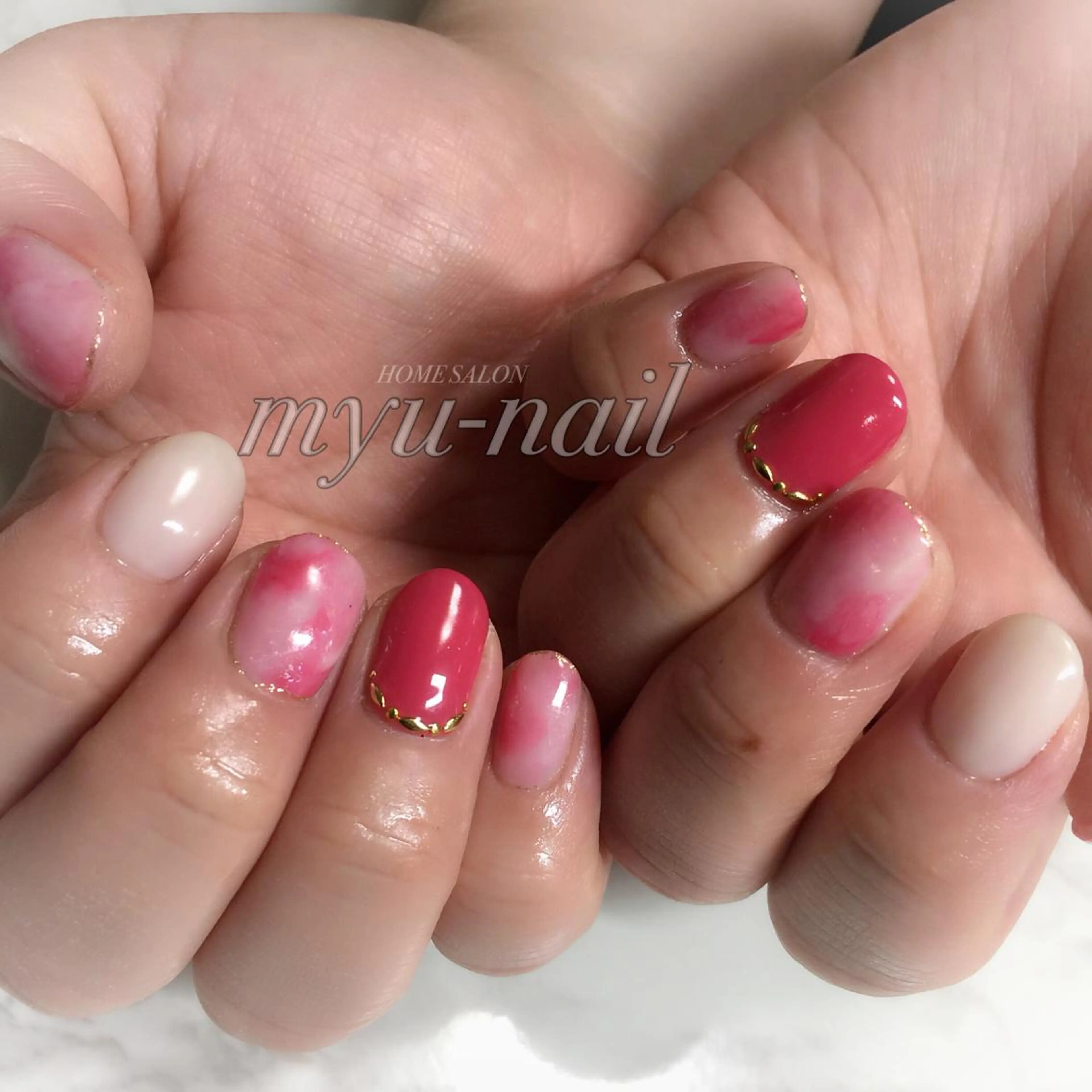 ネイル ホームサロン myu-nailのネイルデザイン