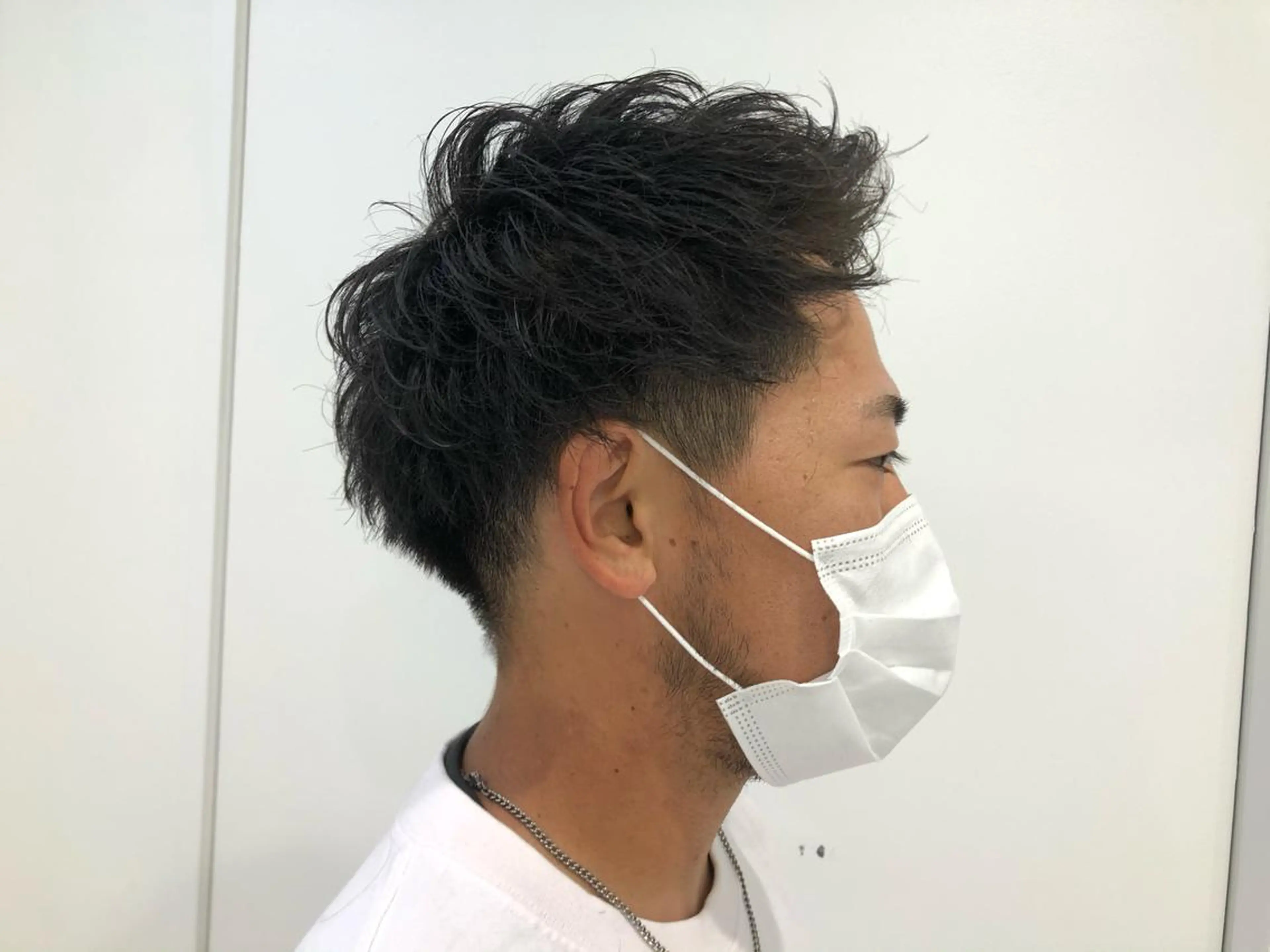 パーマ メンズ BABY 艶髪暗髪ヘア💖達人のヘアスタイル