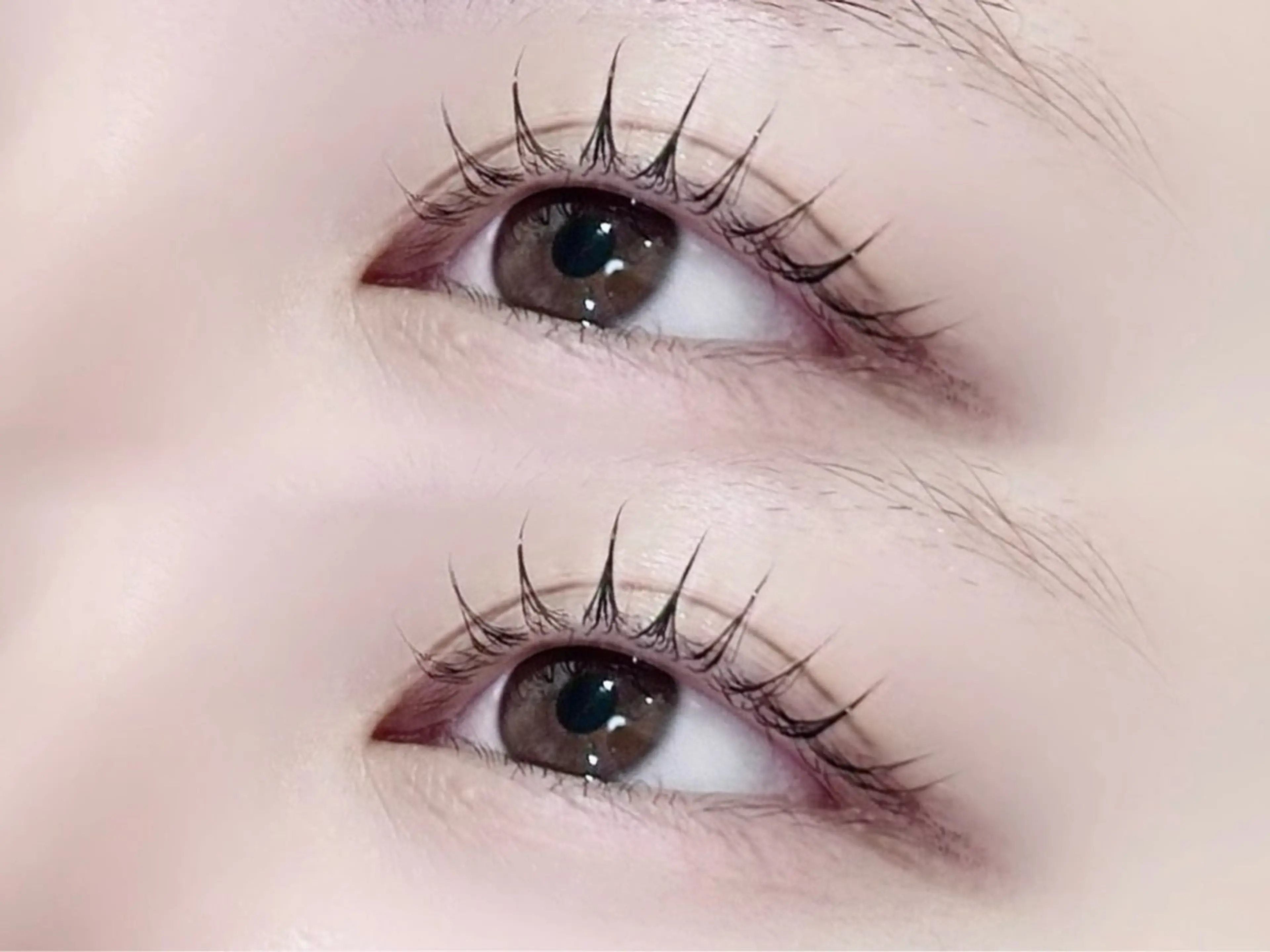 マツエク・マツパ 束感まつパ/ワンホン 𝐑𝐈𝐊𝐎🎀のマツエク・マツパデザイン