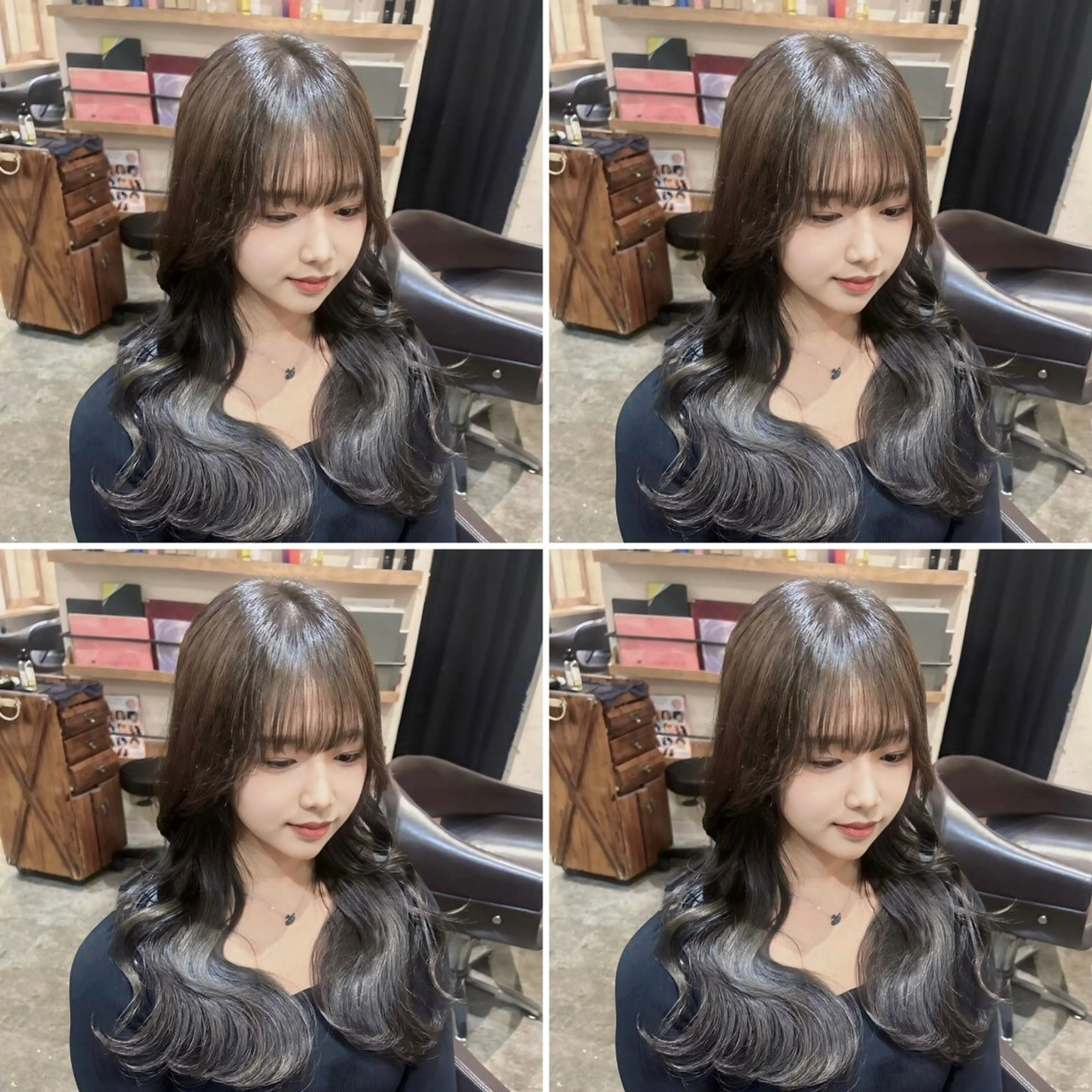 ロング カラー カット ヘアカラー トリートメント ヘアセット 💈メンズパーマ特化 店長望月謙二郎💈のヘアスタイル