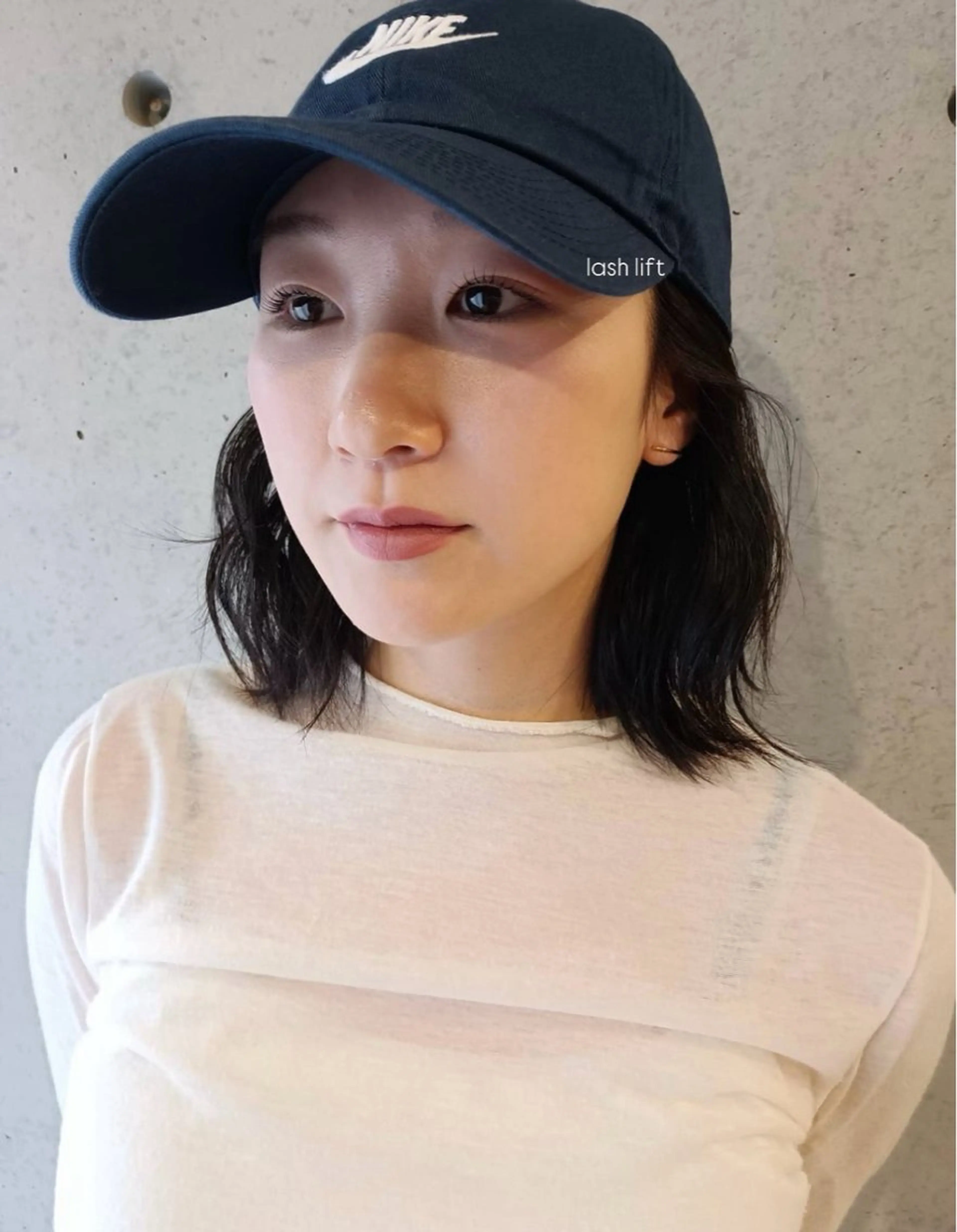 マツエク・マツパ 一重×まつ毛パーマ 石川 陽菜のマツエク・マツパデザイン