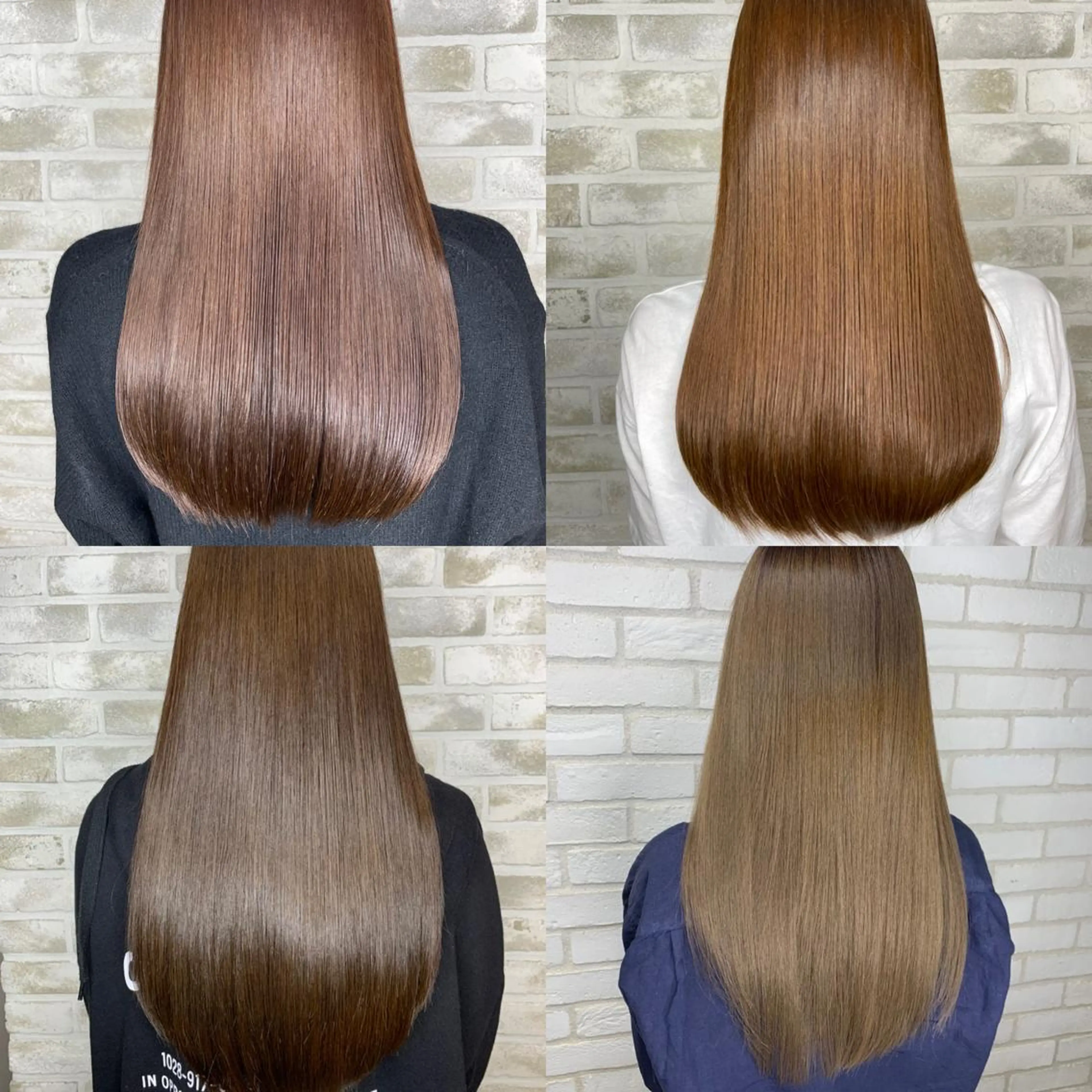 ロング カラー 髪質改善 トリートメント takumi Hのヘアスタイル