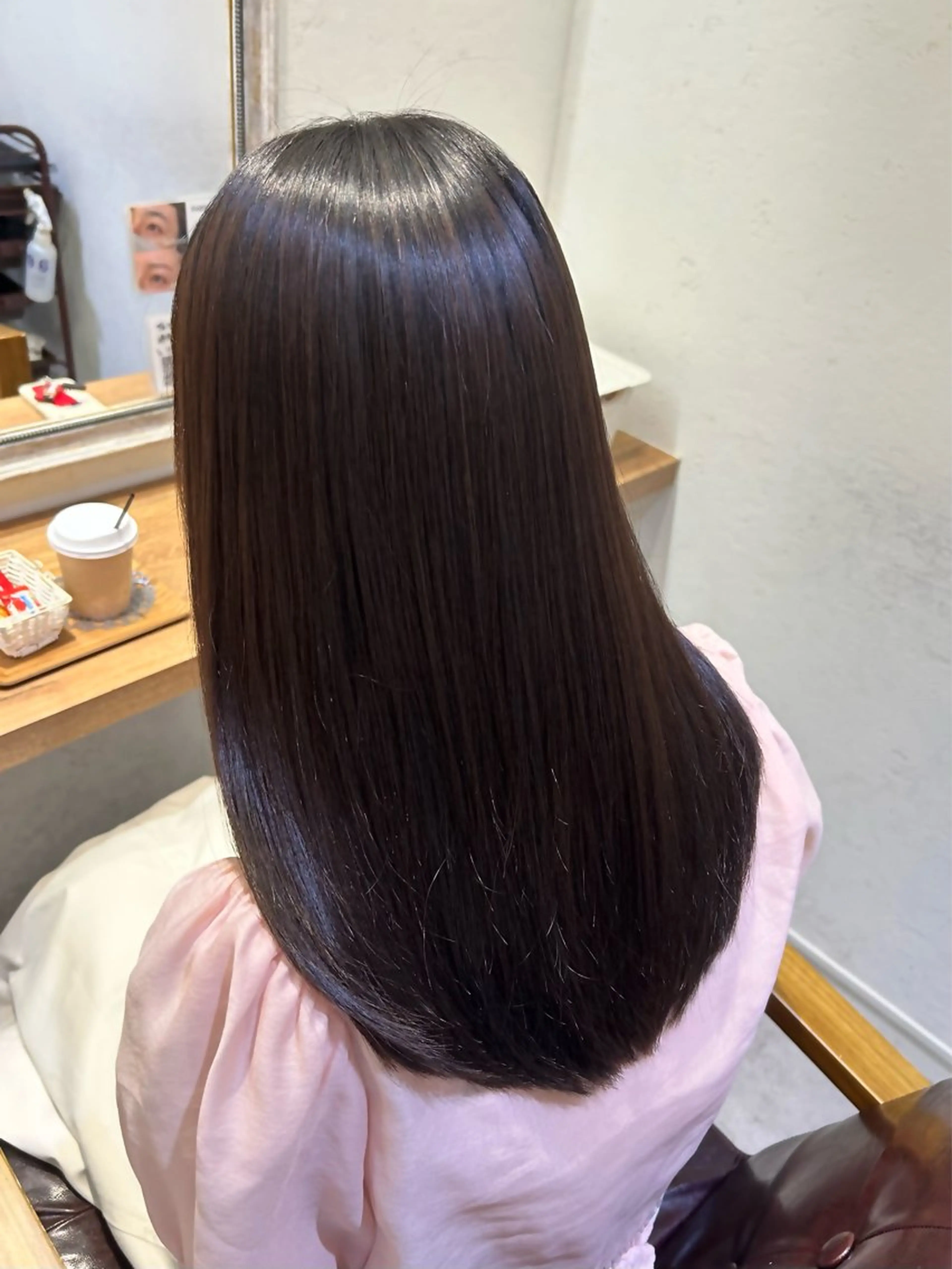 ロング 髪質改善 トリートメント トリートメント 農添 杏のヘアスタイル