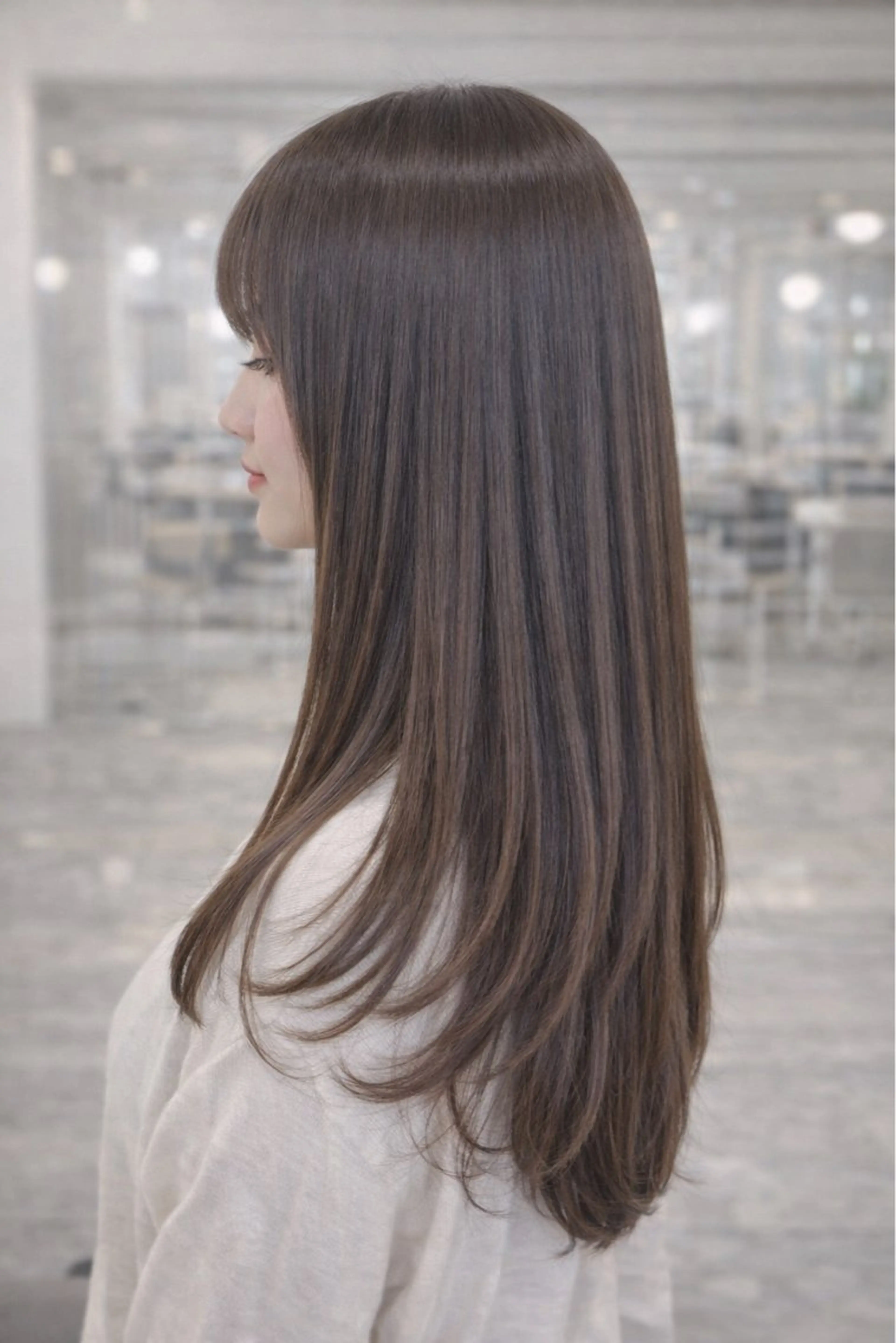 セミロング MATSU DAのヘアスタイル