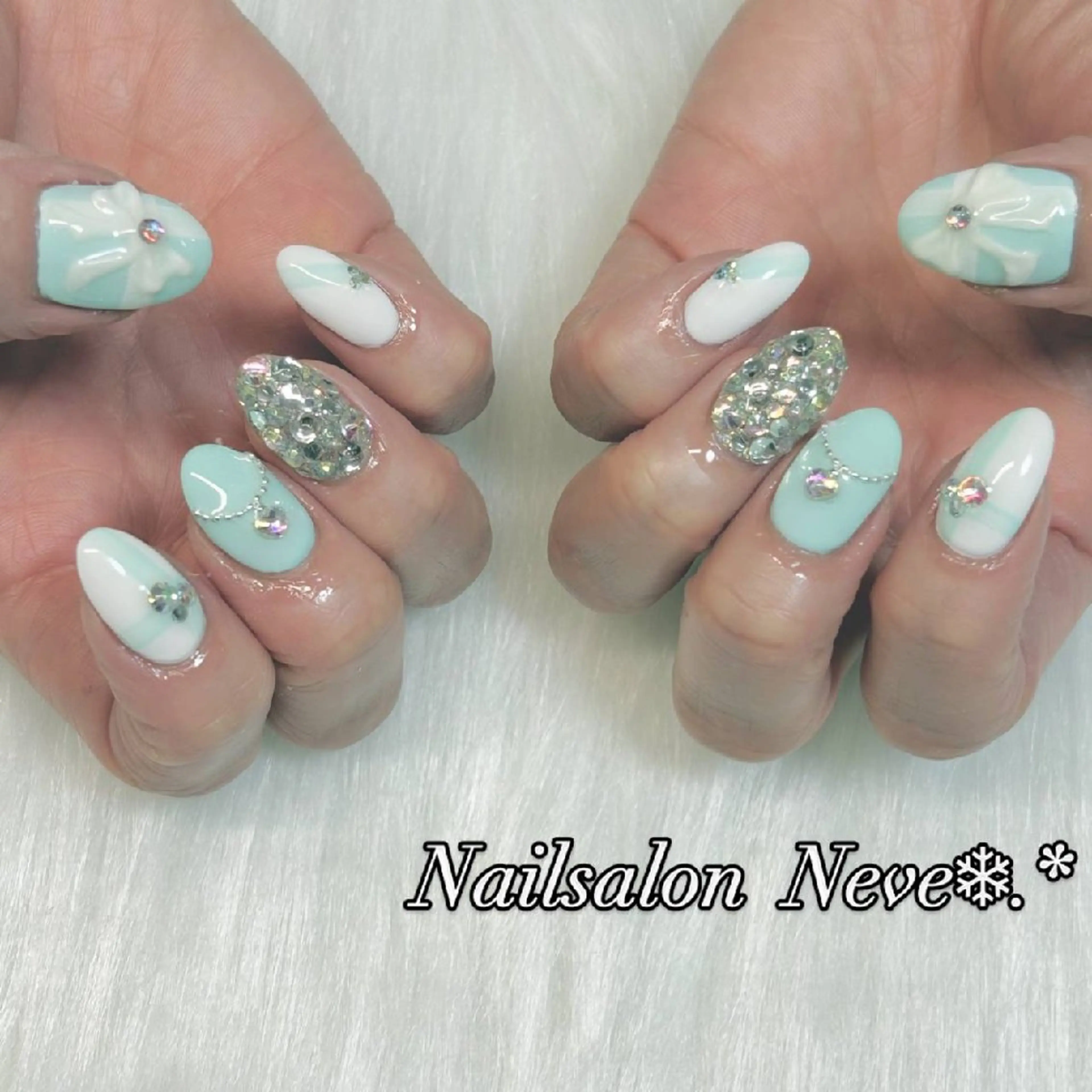 ネイル ハンドネイル Nailsalon Neve❄︎.*のネイルデザイン