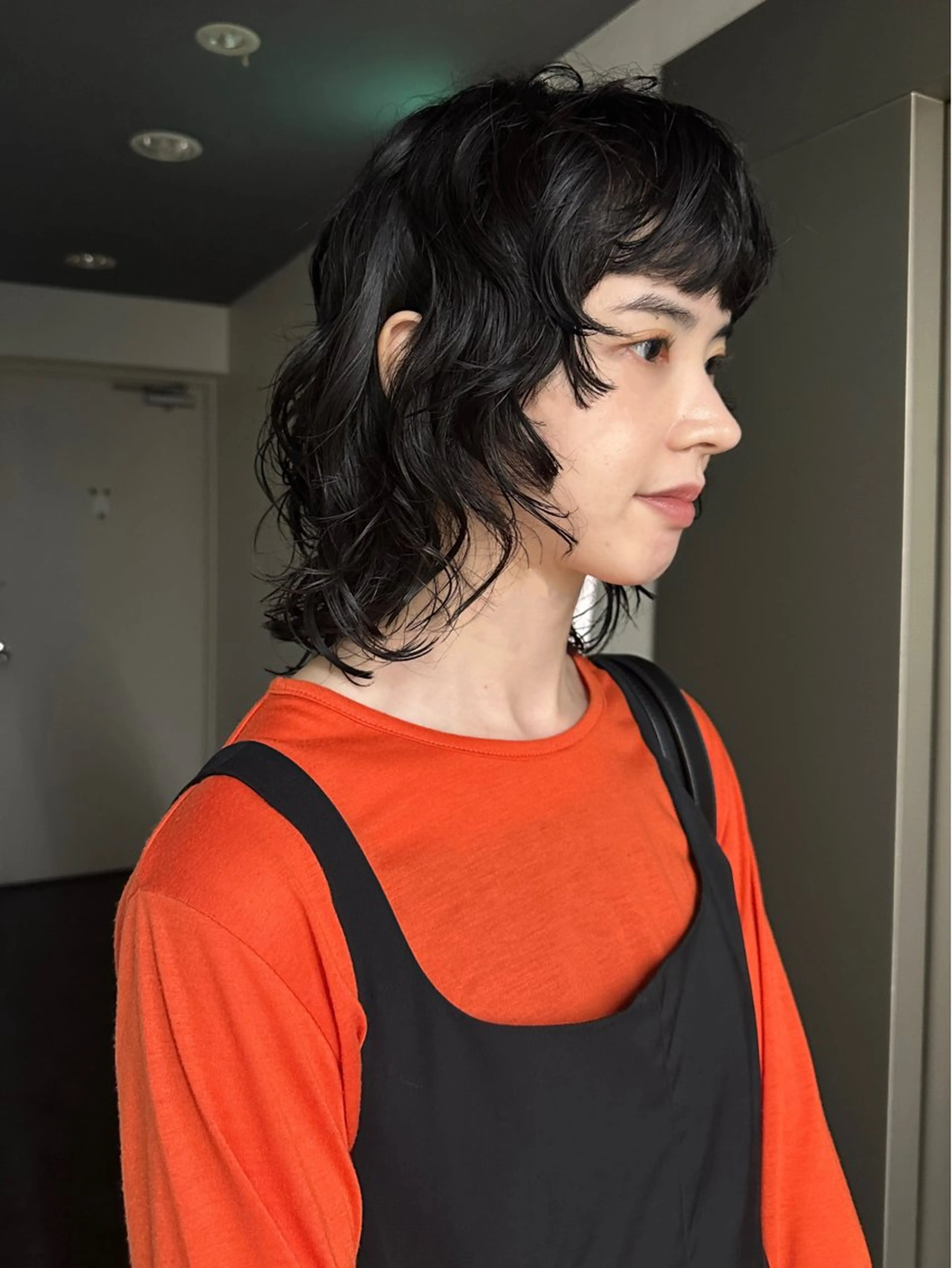 ミディアム パーマ カット パーマ ボブ/レイヤー/ケア パーマ/リュウタのヘアスタイル