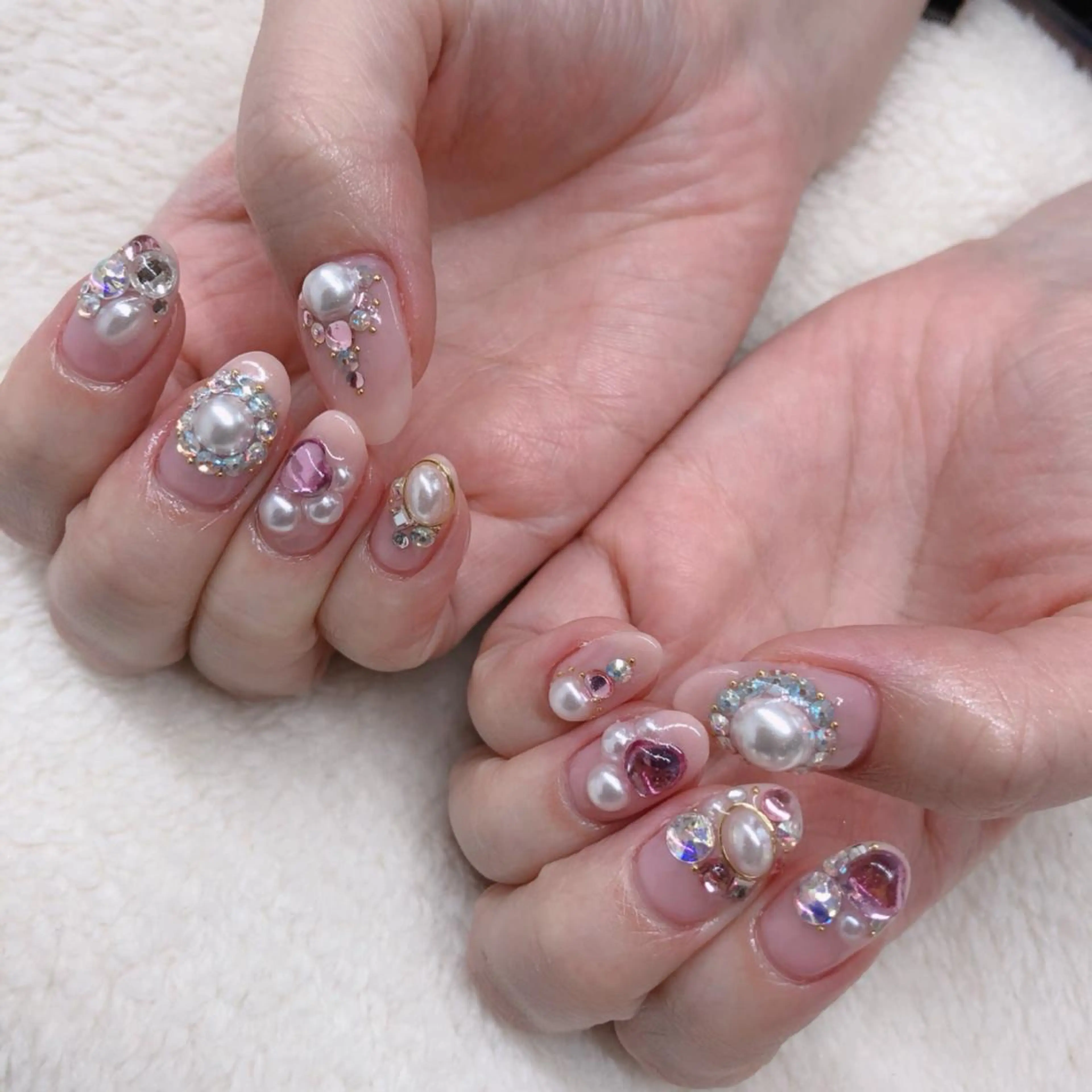 ネイル キラキラネイル ハンドネイル MAYME TAMAKIのネイルデザイン