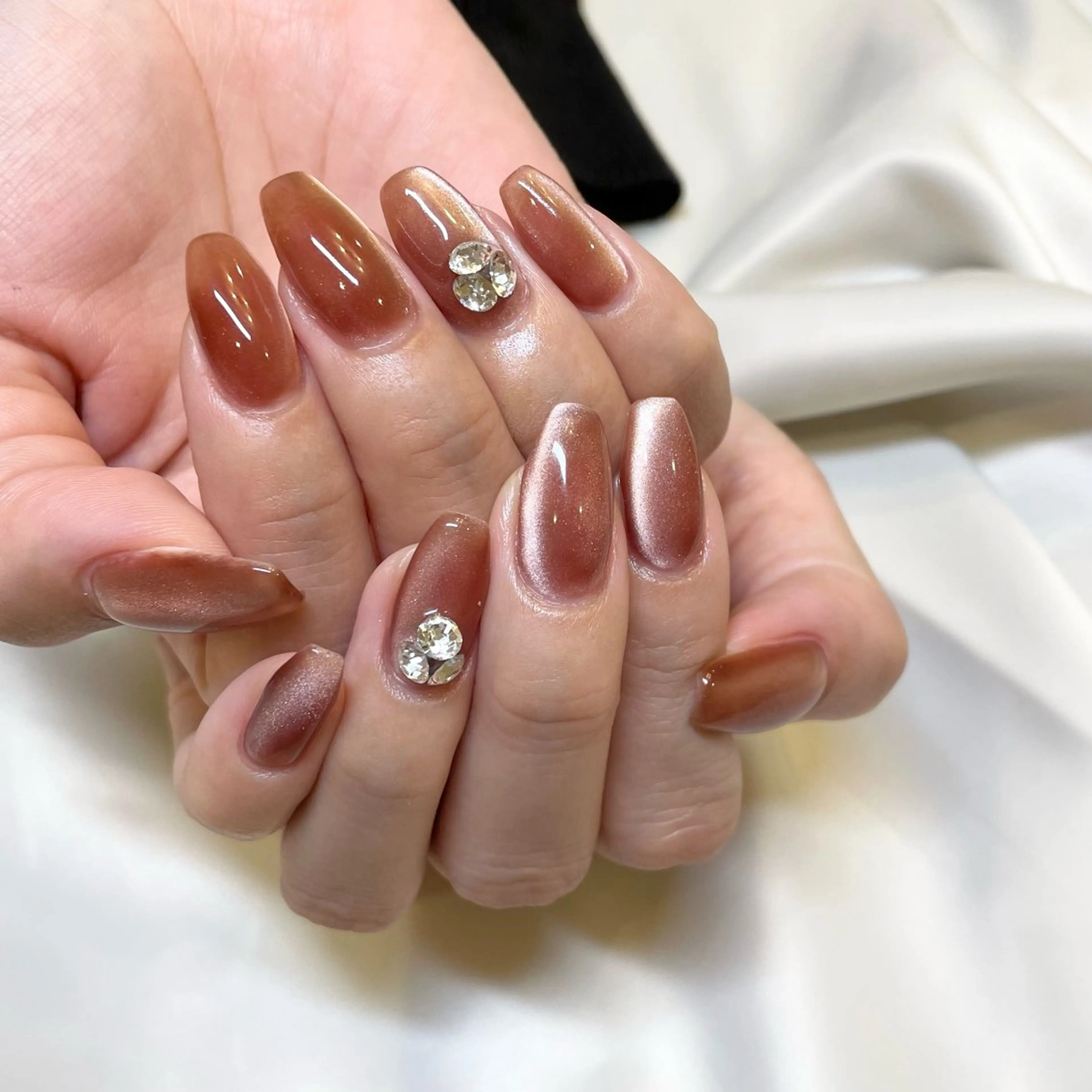 ネイル ストーンネイル ハンドネイル ui nailのネイルデザイン