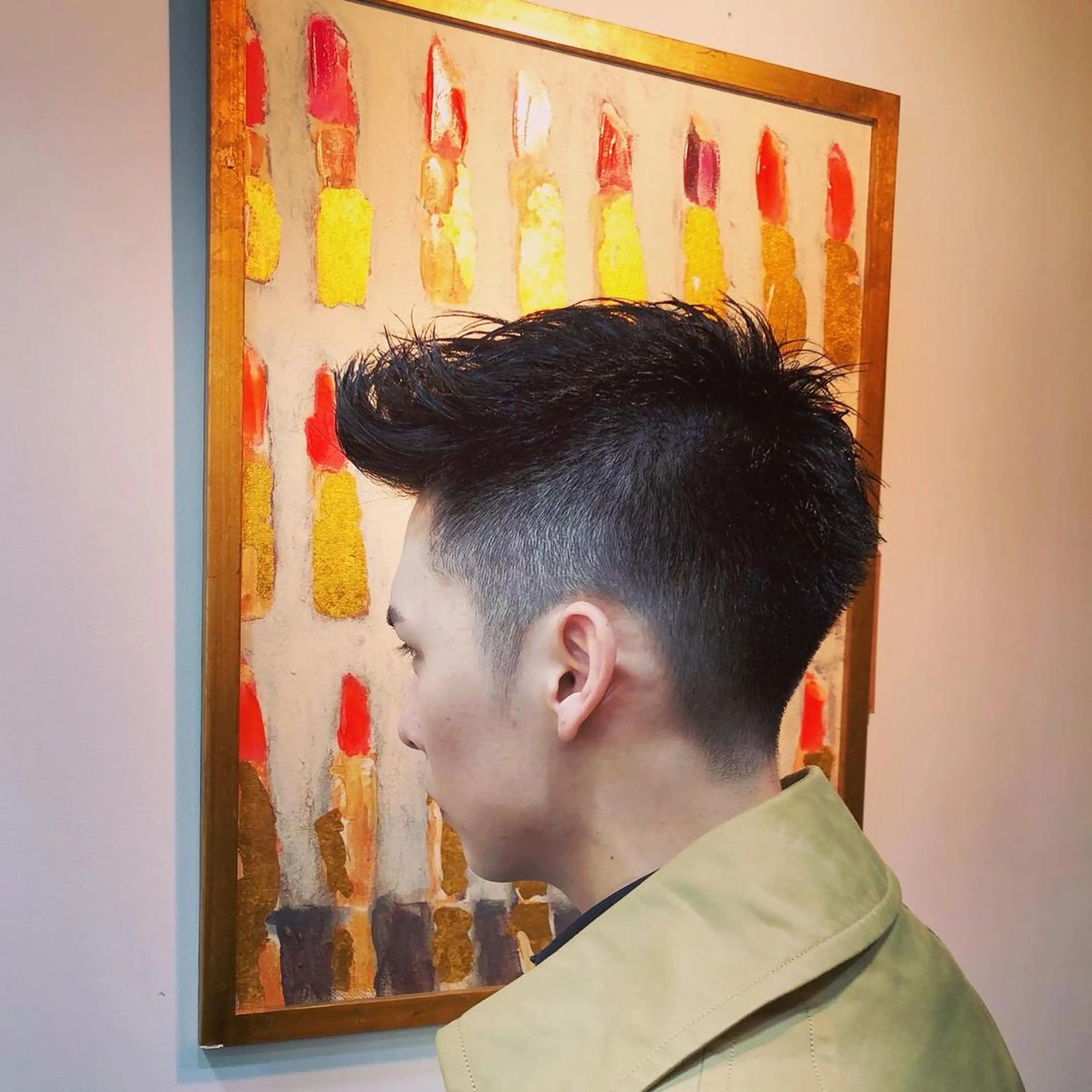 メンズカット＋スキャルプシャンプー付きの写真