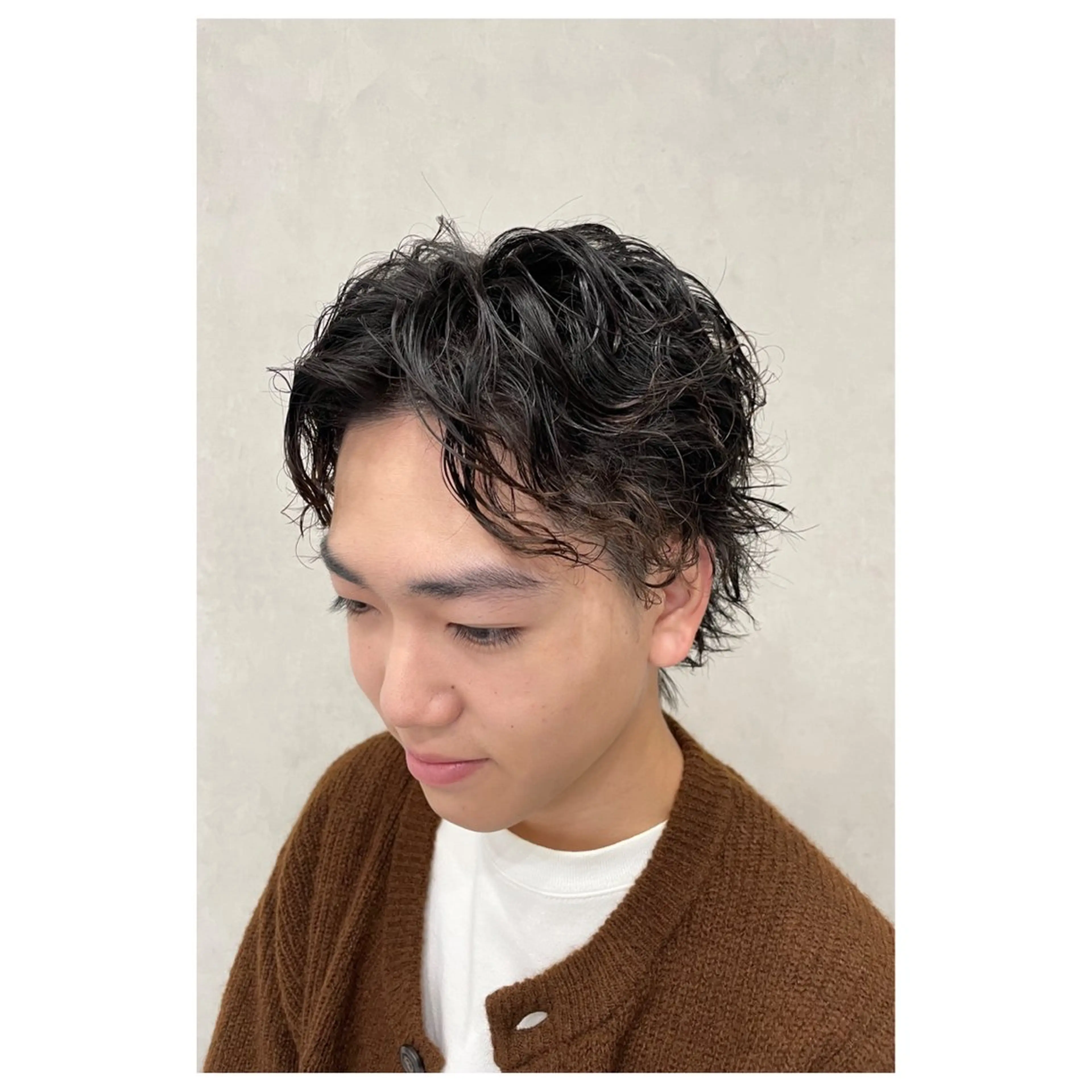ショート カラー パーマ ヘアアレンジ メンズ キッズ TopStylist ✂︎ Azumaのヘアスタイル