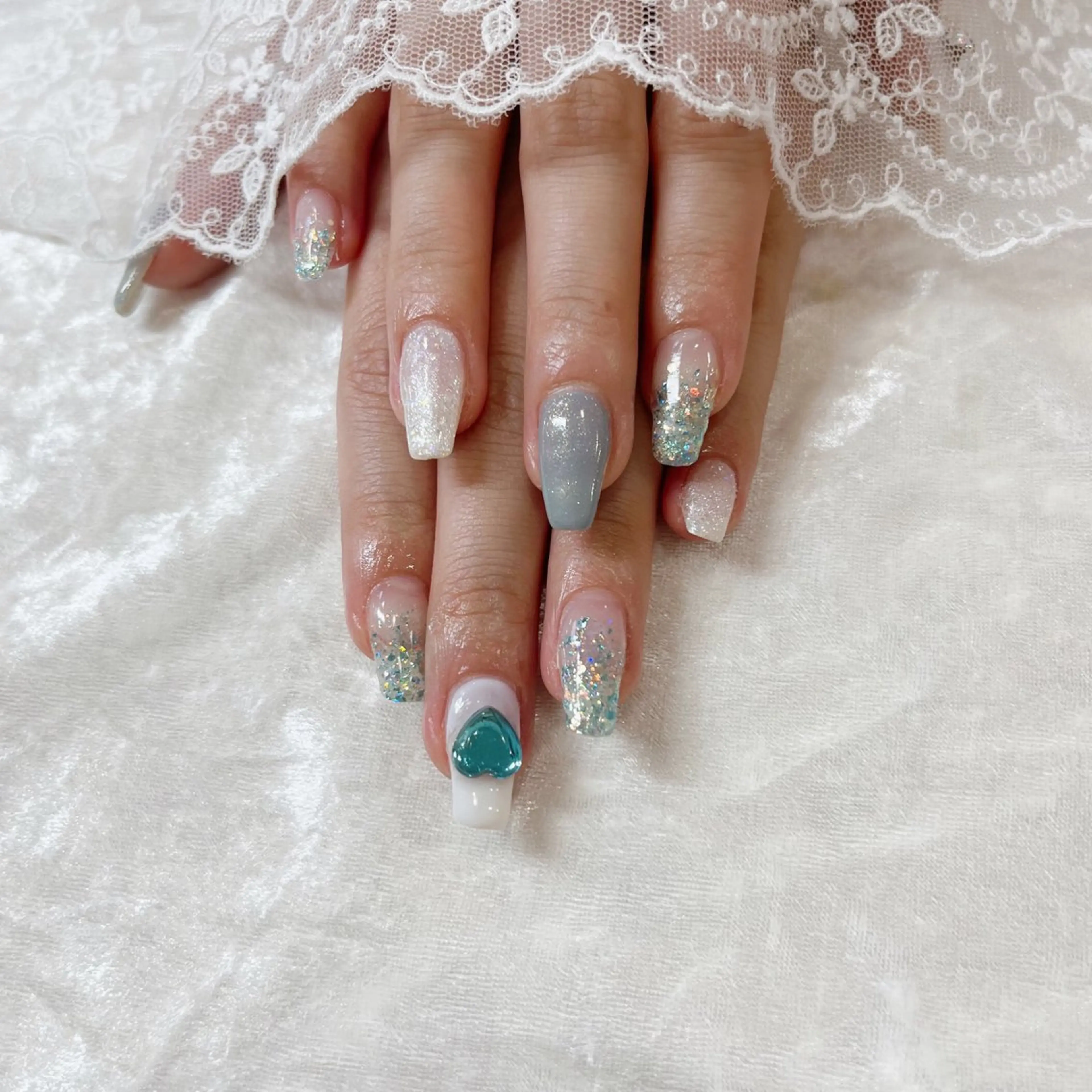 ネイル Maya 🧊🫧‪のネイルデザイン