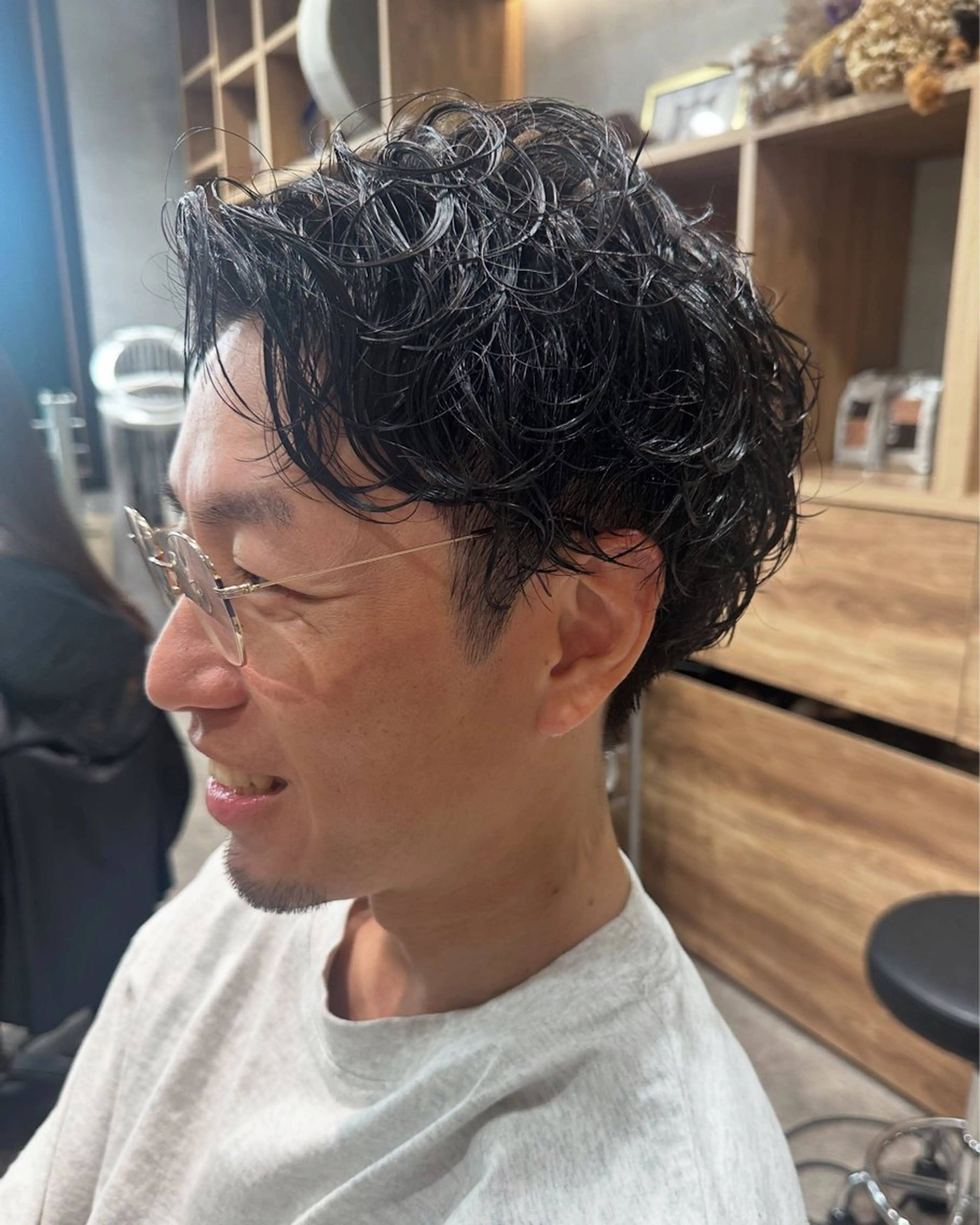 メンズ 大久保 優香のヘアスタイル