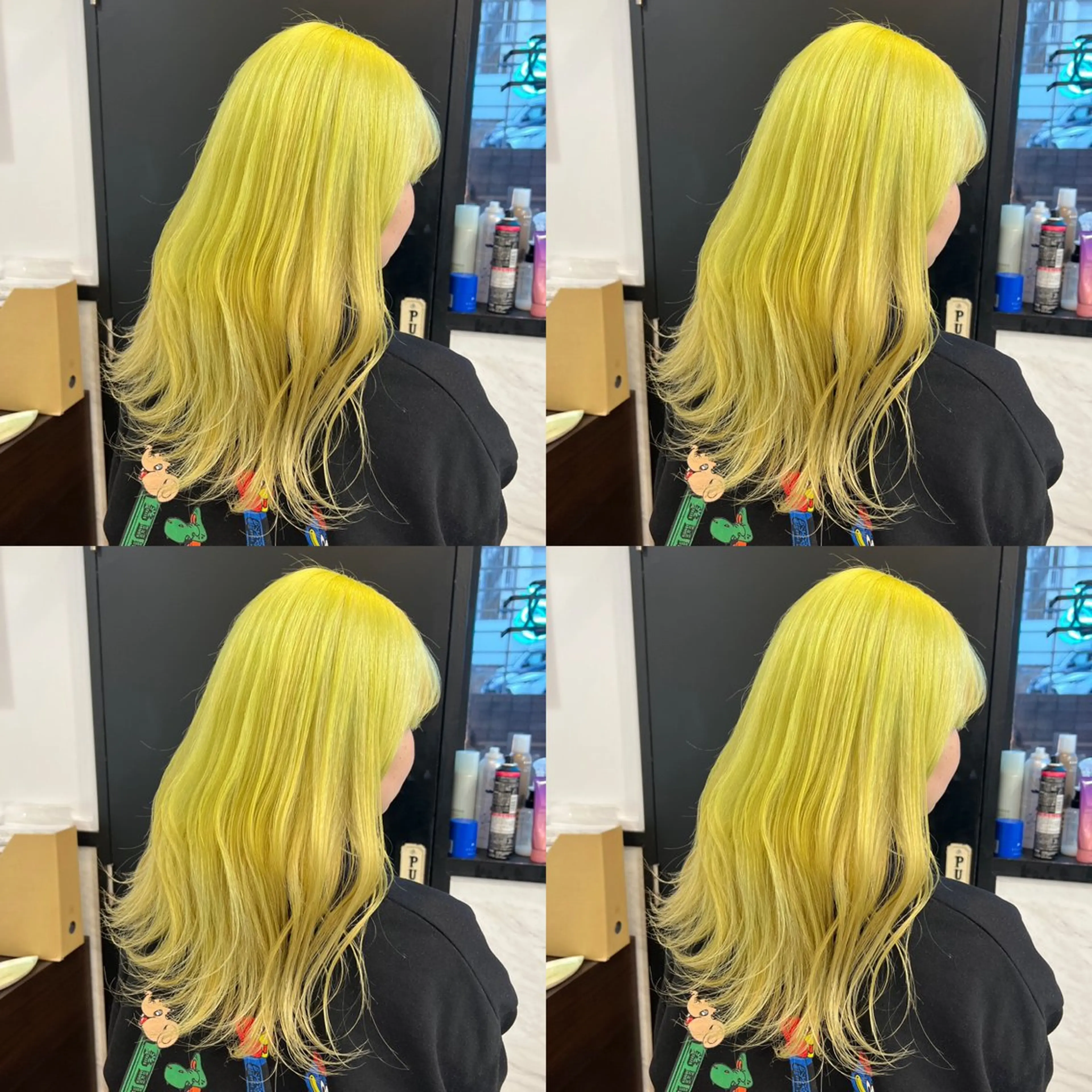 セミロング カラー ヘアカラー トリートメント ✨髪質改善✖︎顔周り レイヤー✨ナカムラのヘアスタイル