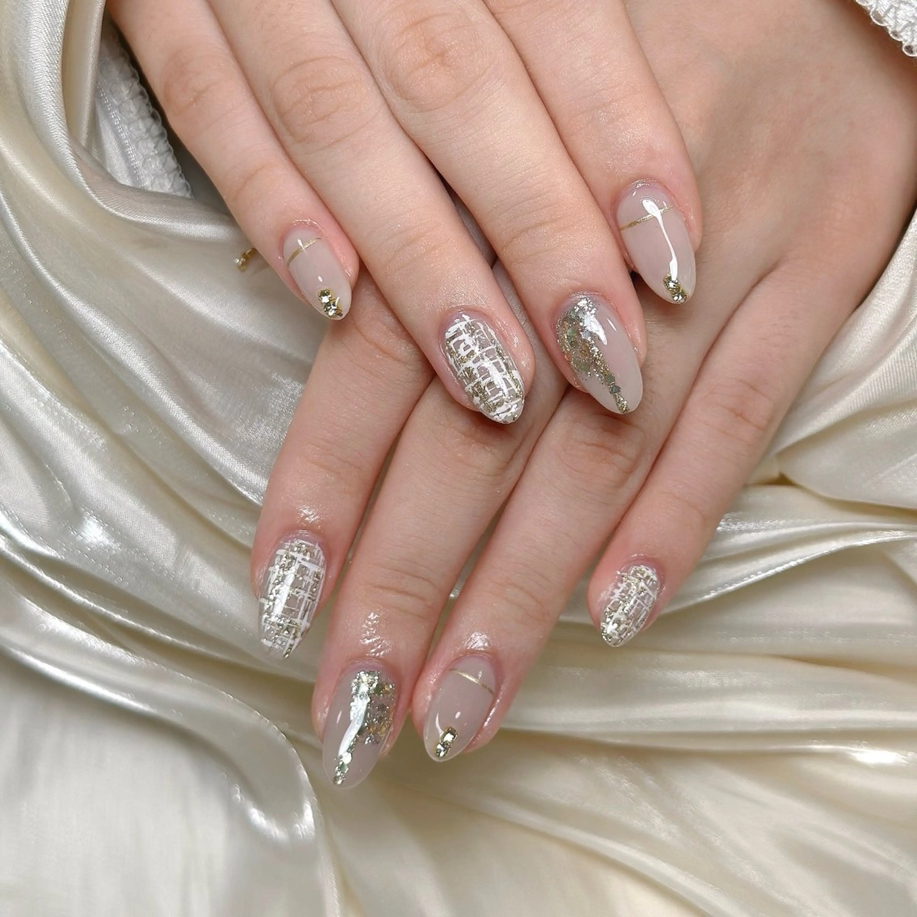 ネイル ハンドネイル Maggie nailクロのネイルデザイン