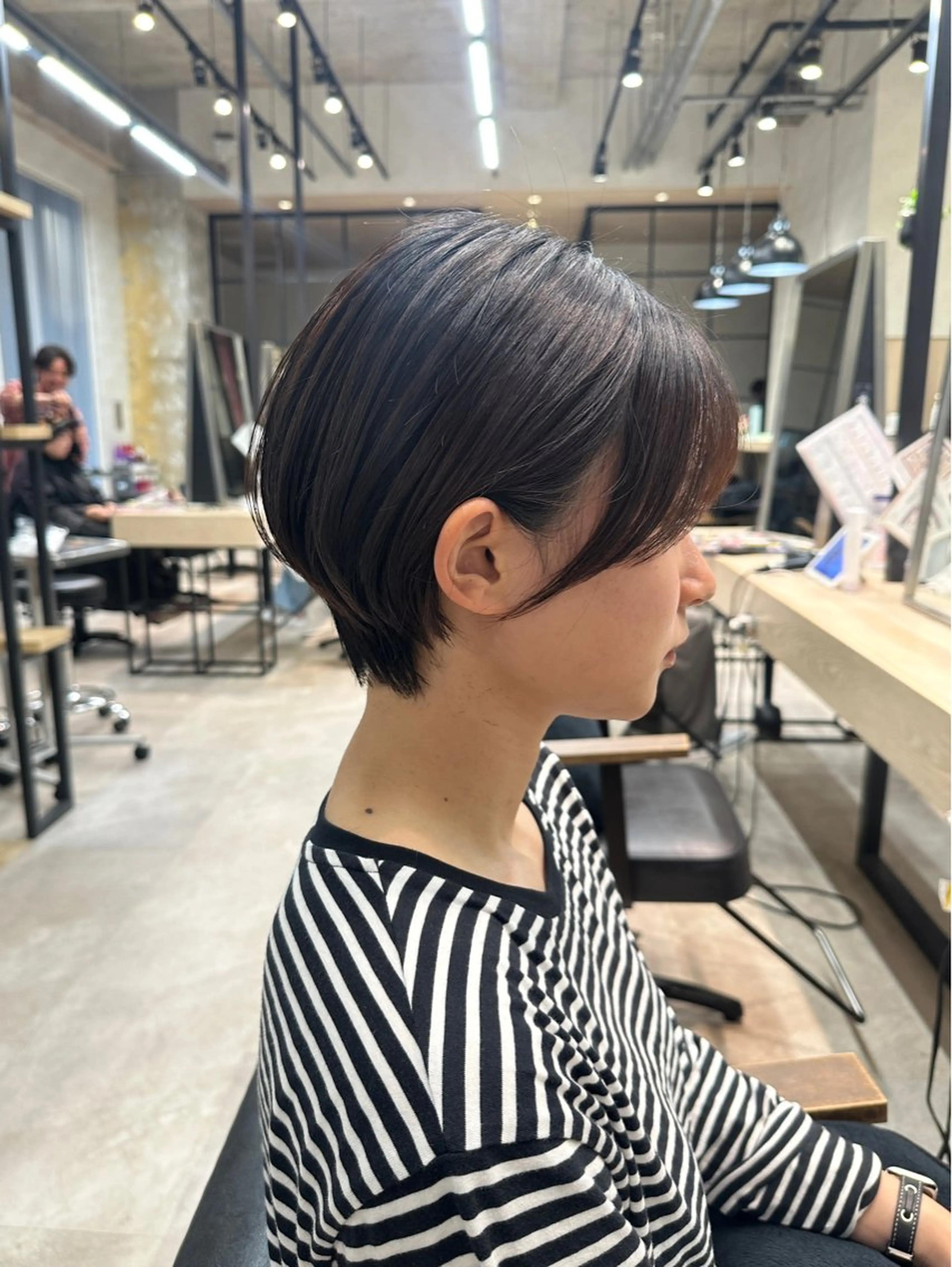 ショートカットの写真