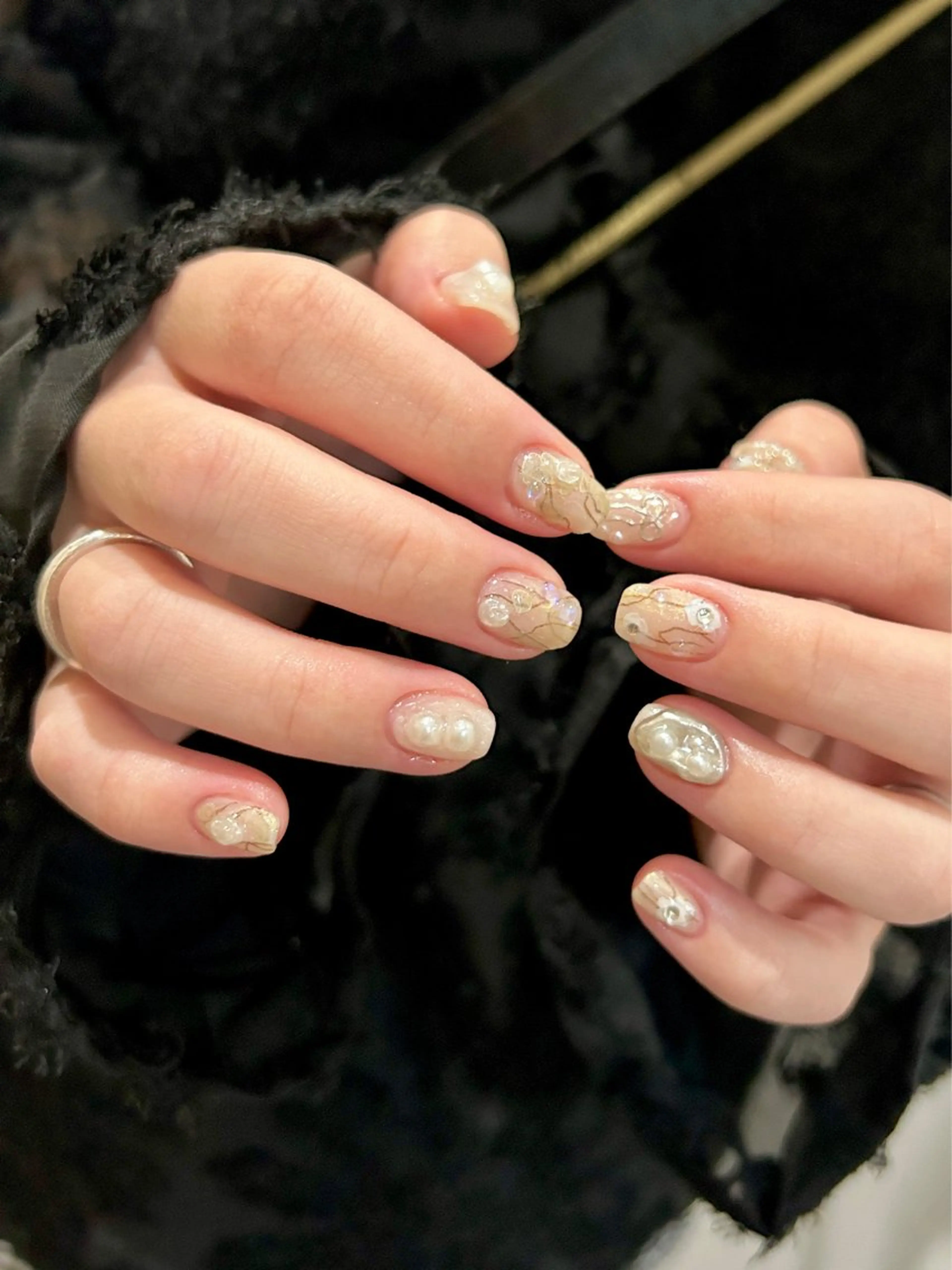 ネイル ニュアンスネイル ハンドネイル hali’a nailのネイルデザイン