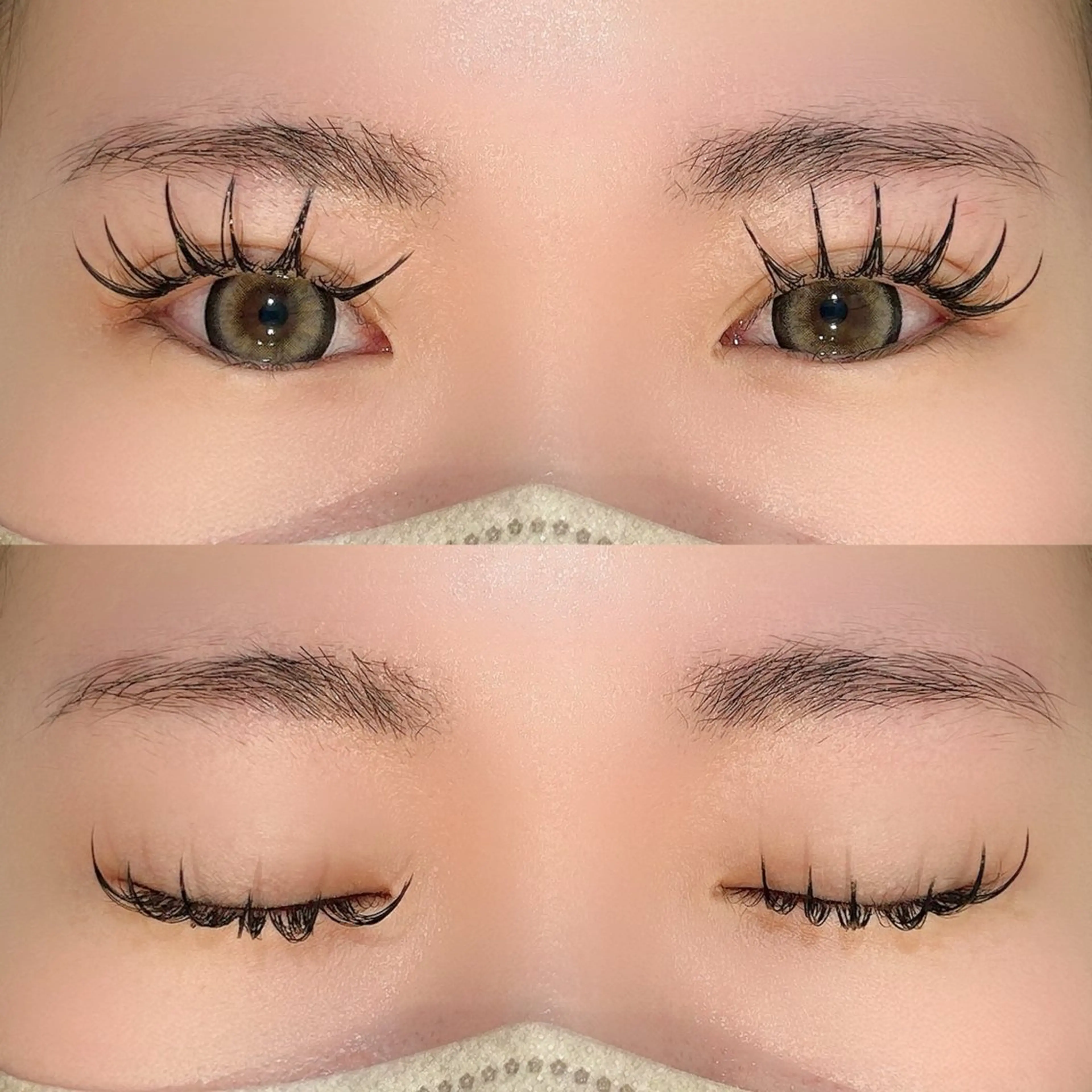 マツエク・マツパ 渡部 奏美のヘアスタイル