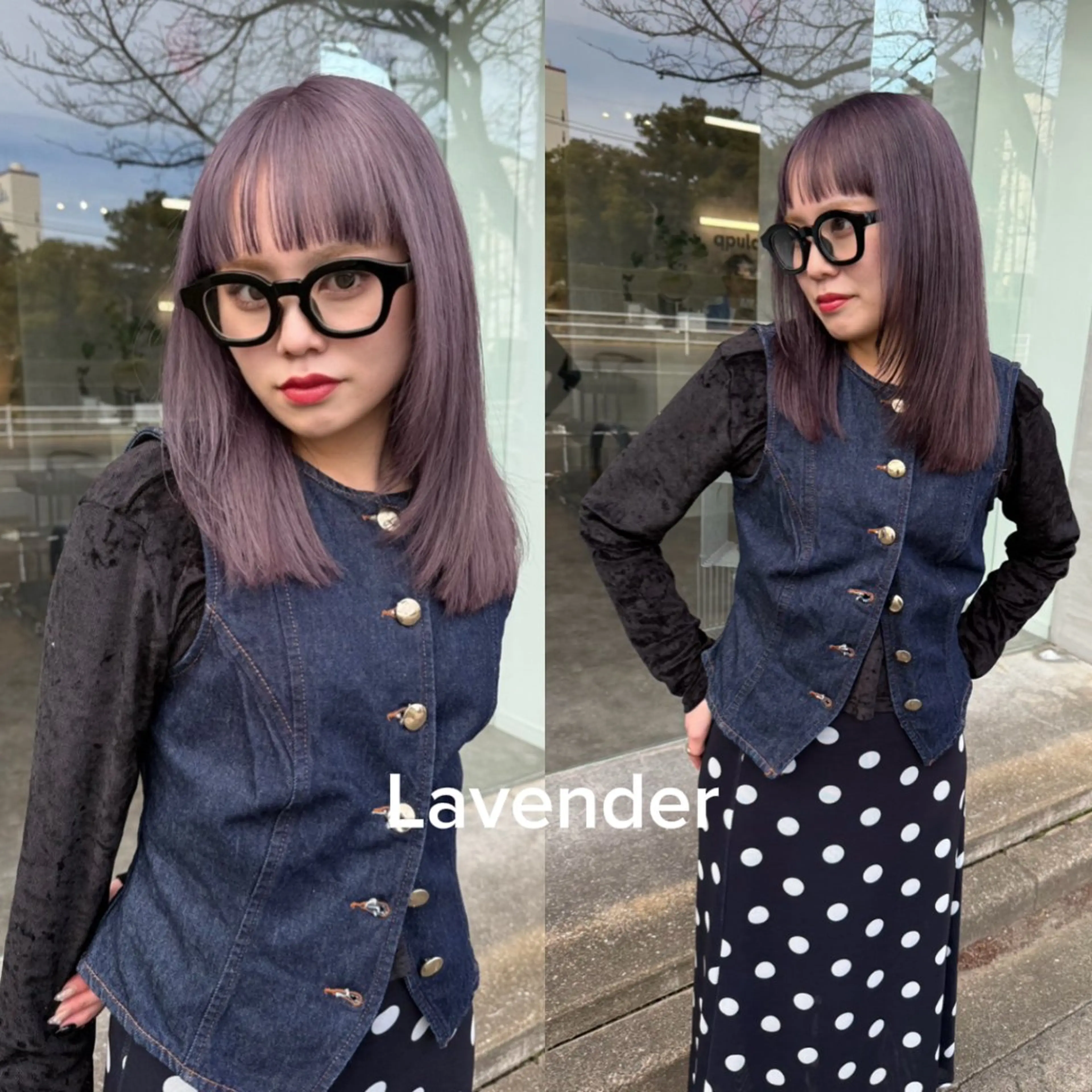 ミディアム カラー 透明感カラー カット ヘアカラー トリートメント yuumi/大濠🪷 顔周り/ハイトーンのヘアスタイル