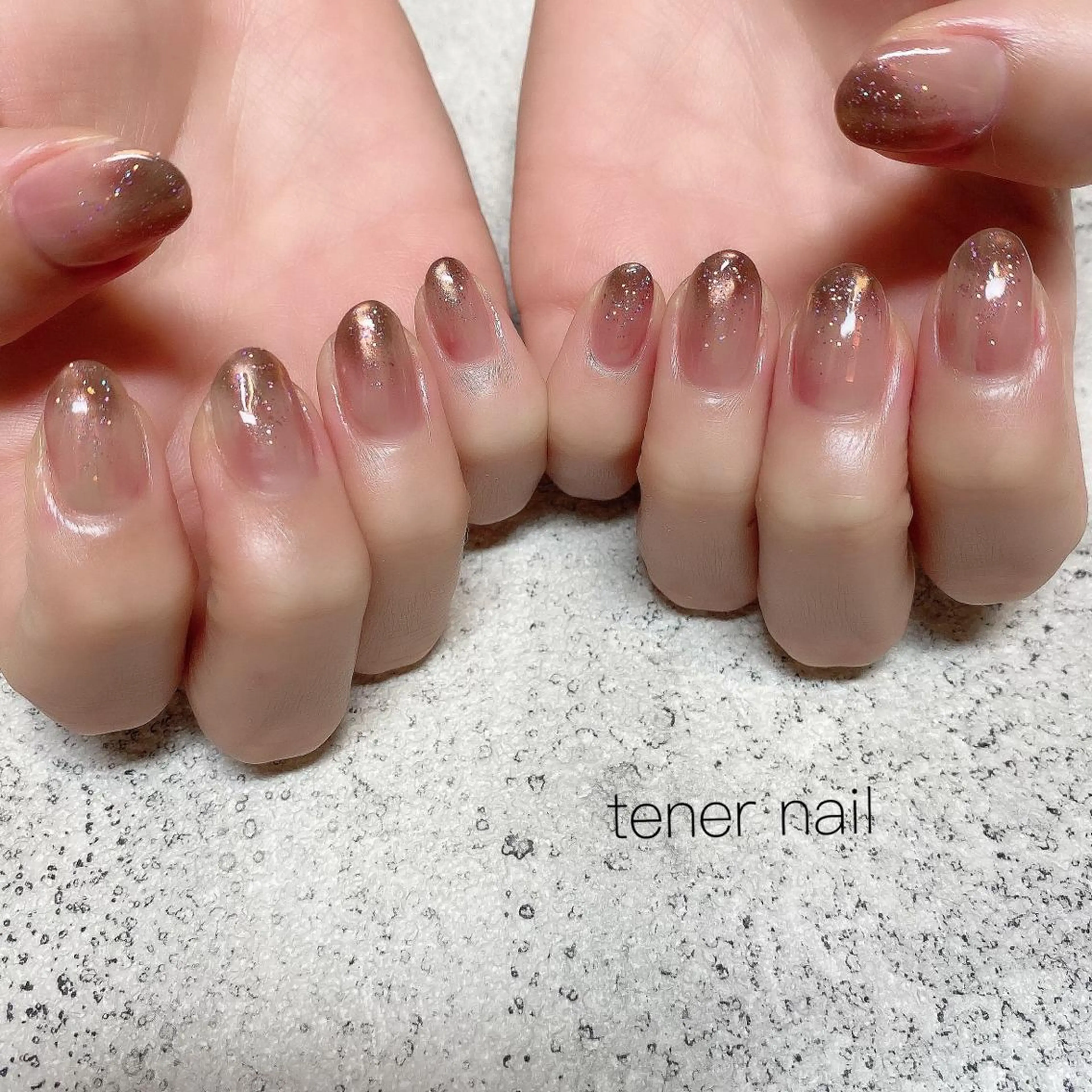 ネイル ニュアンスネイル テネルネイル tener nailのネイルデザイン