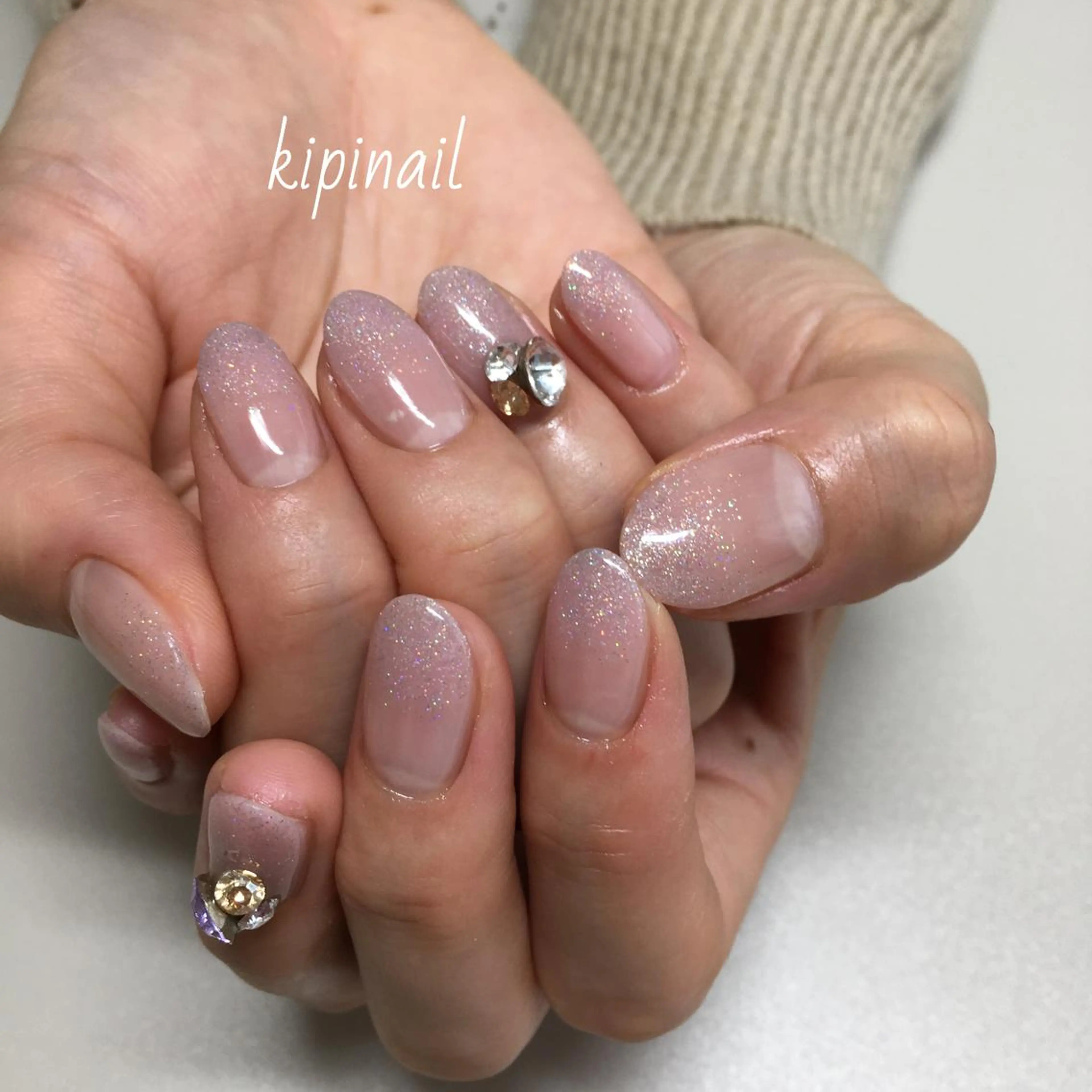 ネイル ハンドネイル kipinail 川﨑えりかのネイルデザイン