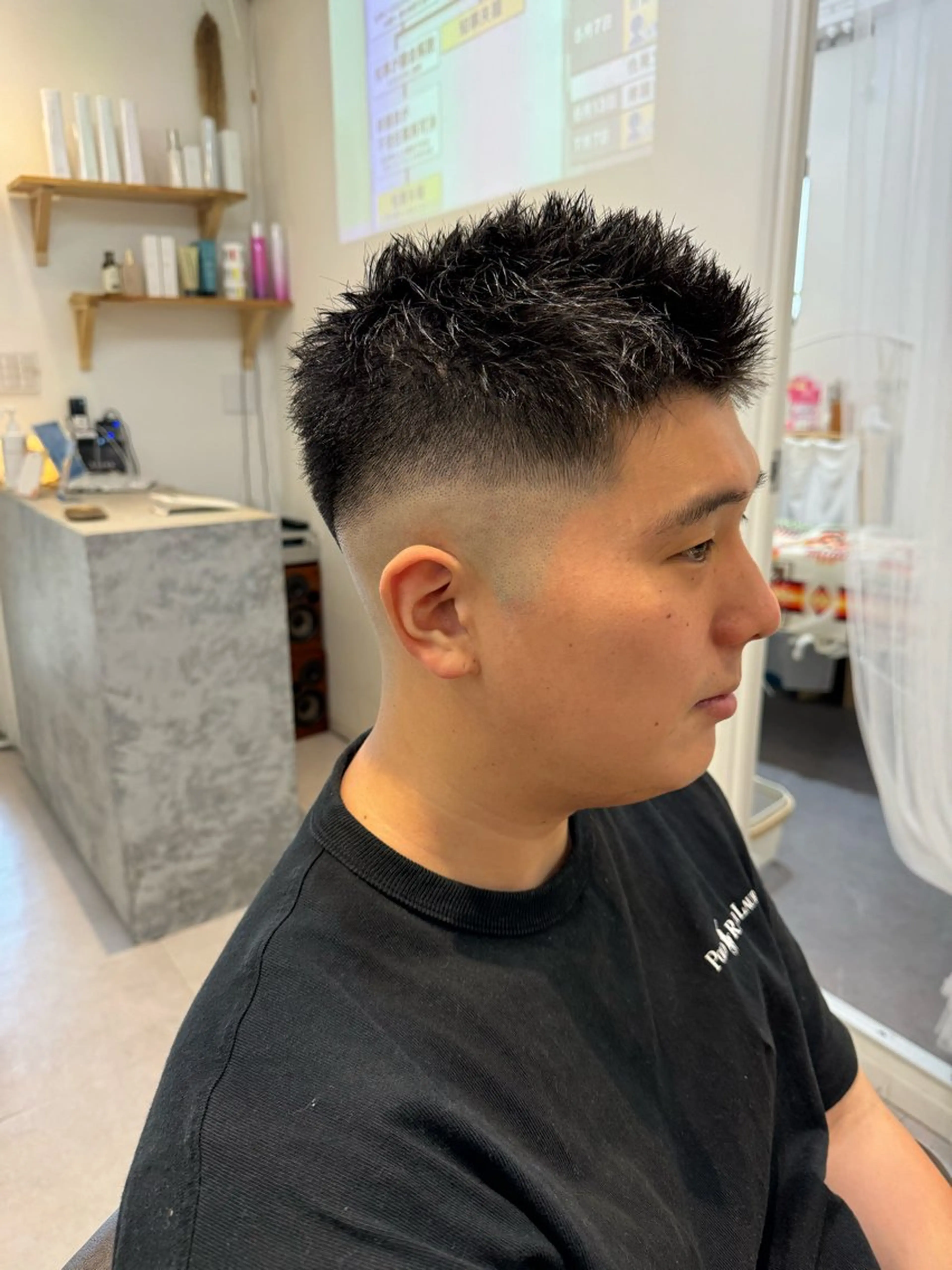 ショート メンズ フェードカット カット 似合う髪型が 分からない方へのヘアスタイル