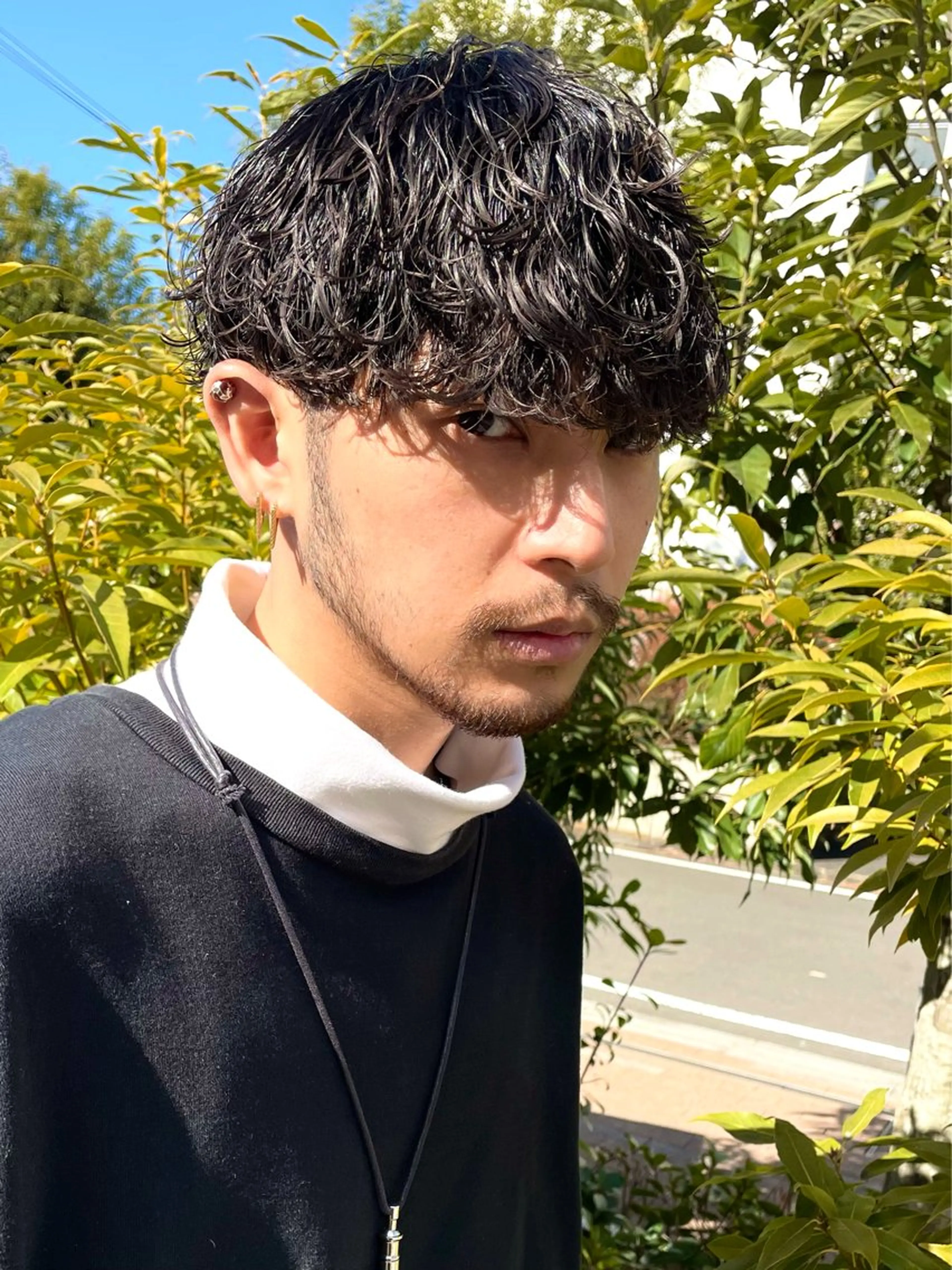 パーマ メンズ GULGUL 小関 伊吹のヘアスタイル