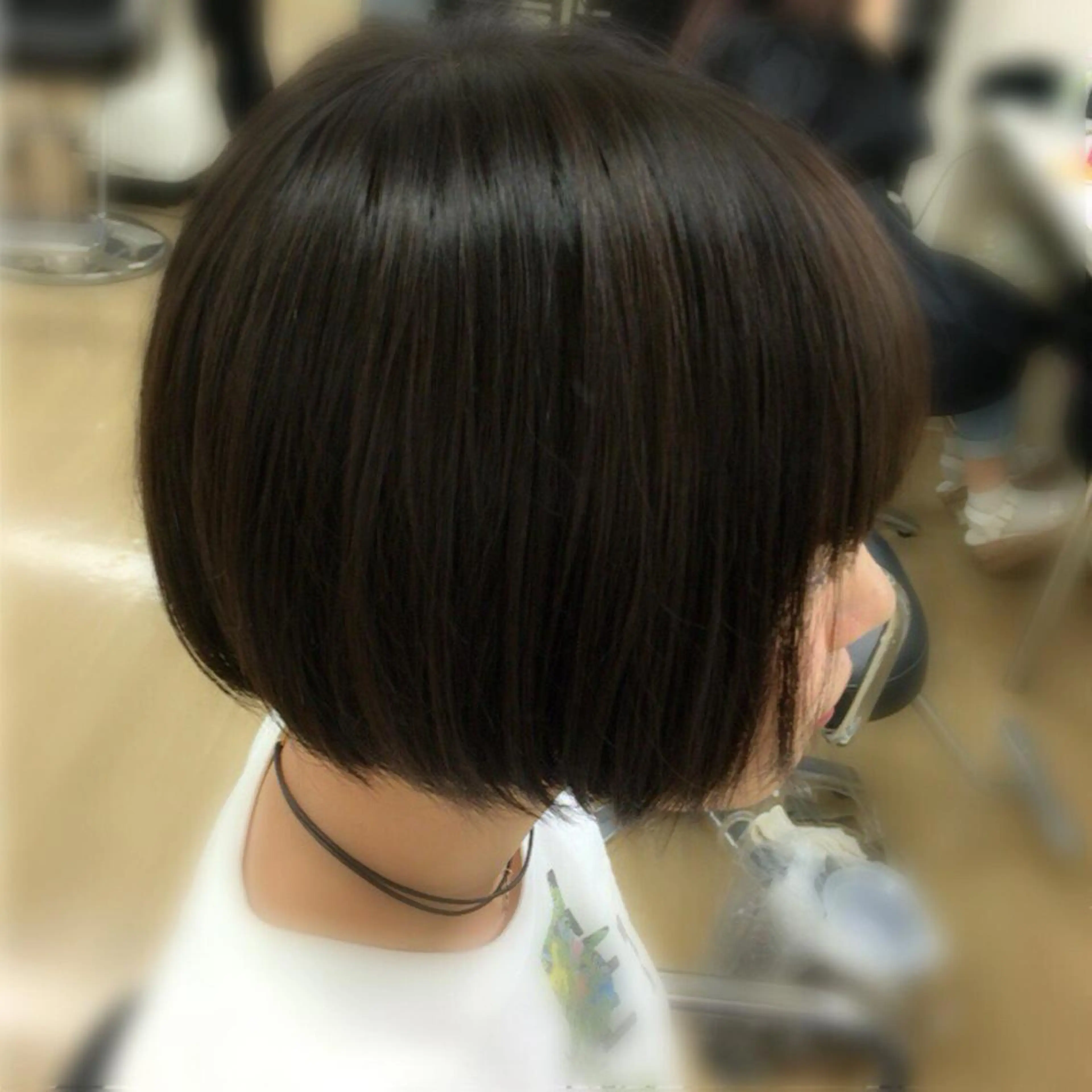 ショート カラー 小顔/似合わせカット 杉山莉菜のヘアスタイル