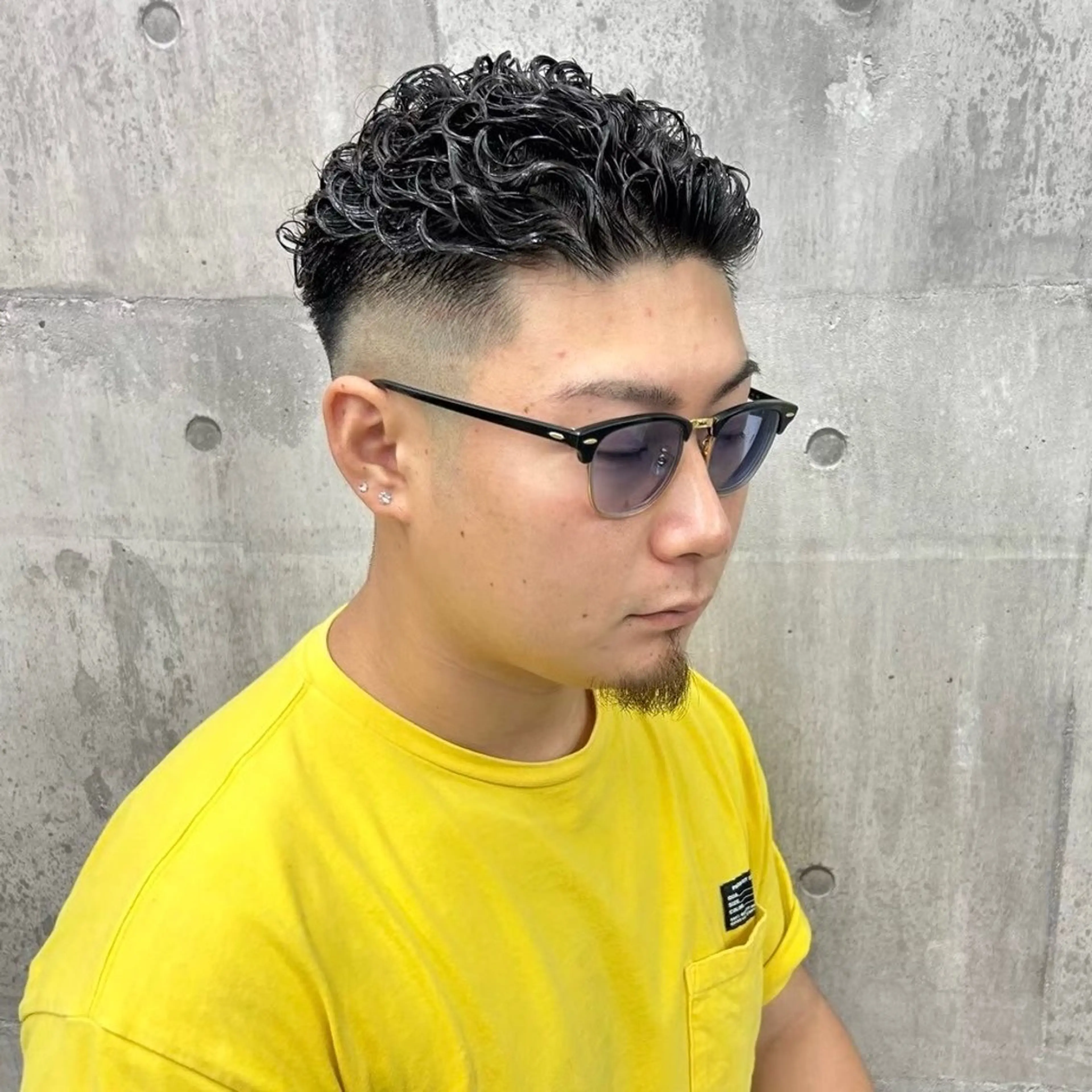 パーマ メンズ カット パーマ tidasmile /カラー/カットのヘアスタイル