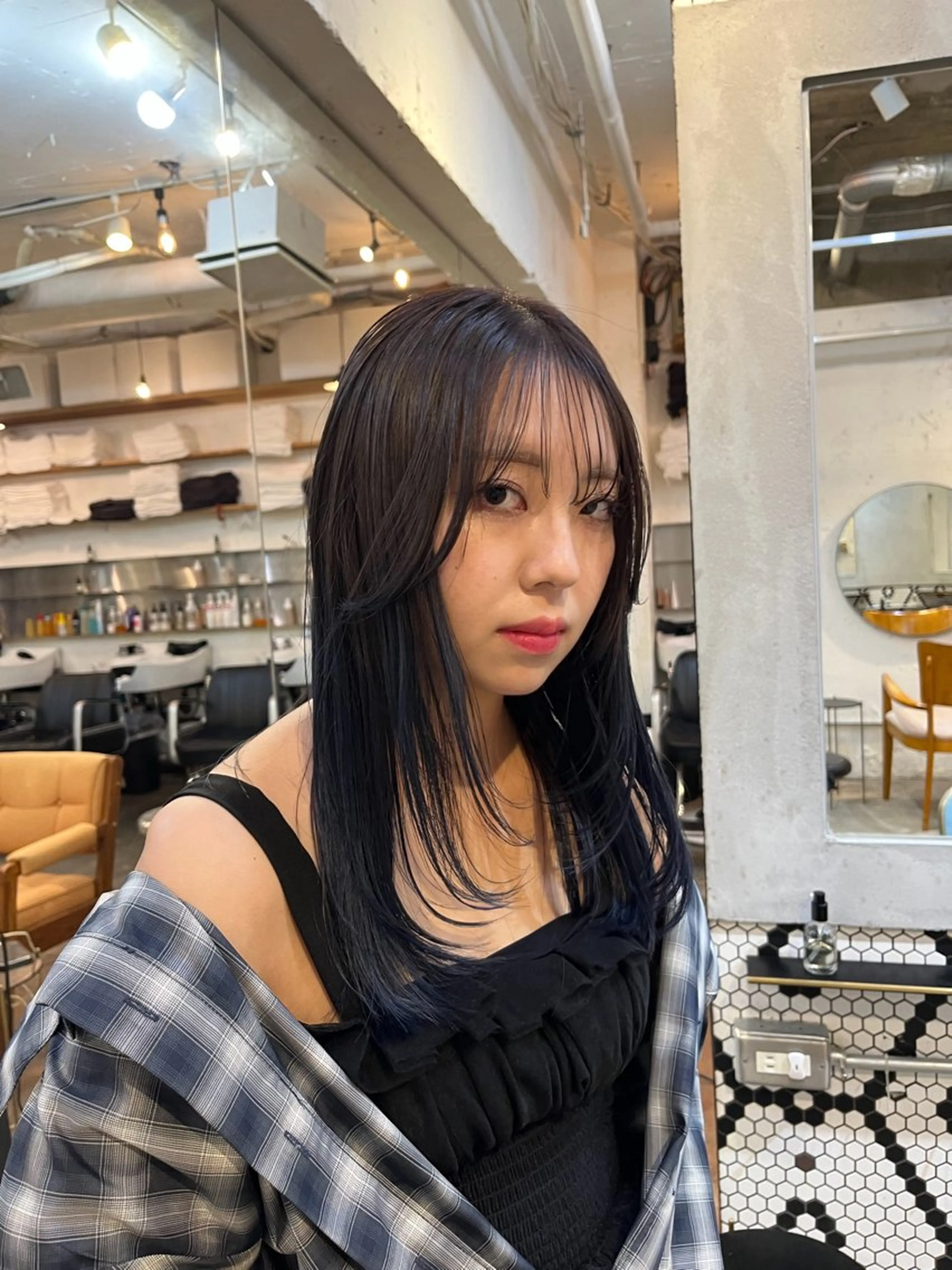 ロング ブリーチ/レイヤー momoha🐰🪡のヘアスタイル