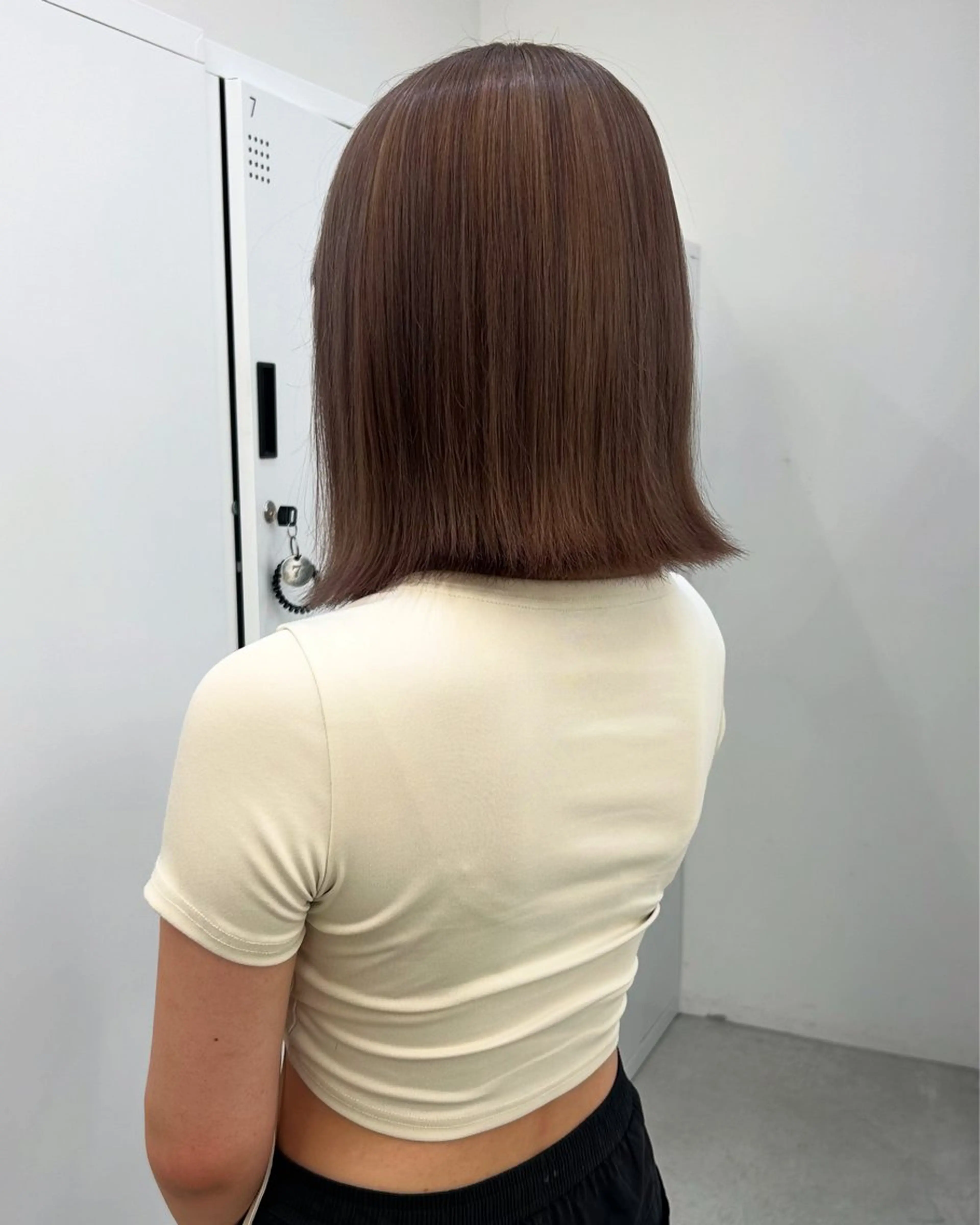 カラー くろかわ まいのヘアスタイル