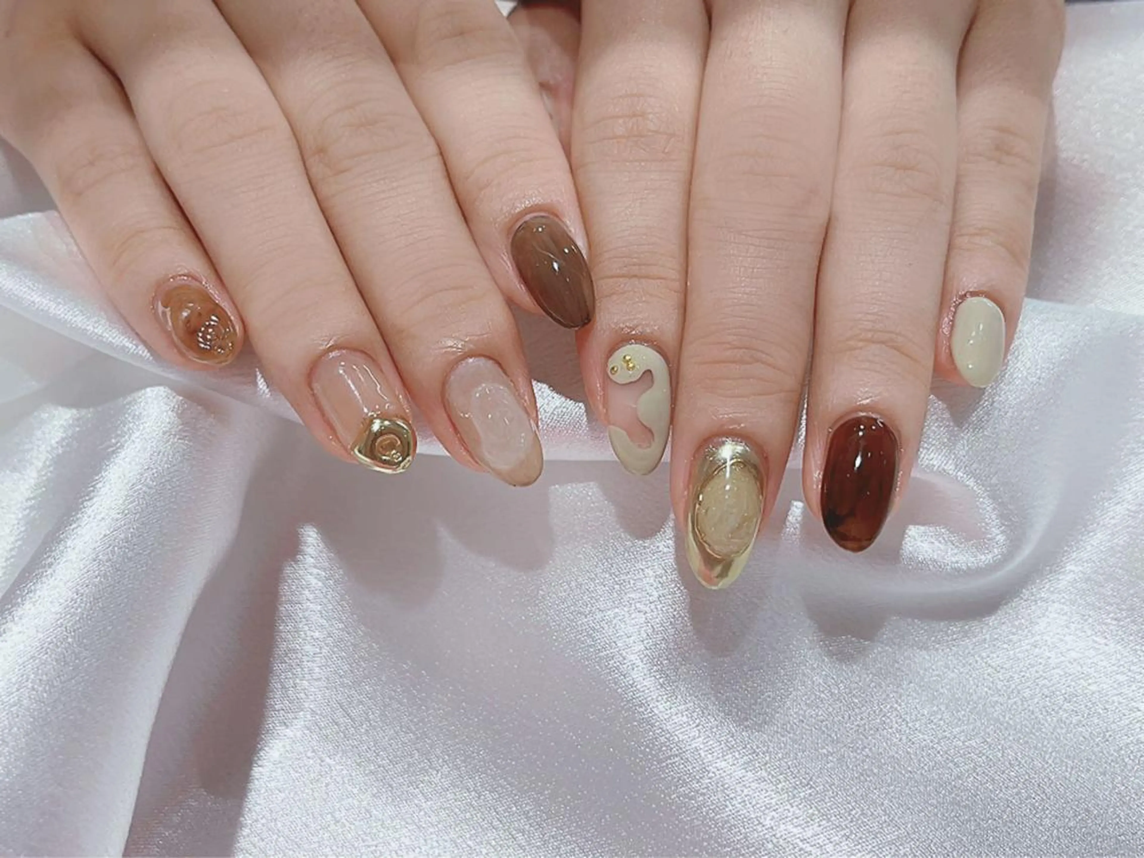ネイル ハンドネイル Sachi Nail上野のネイルデザイン