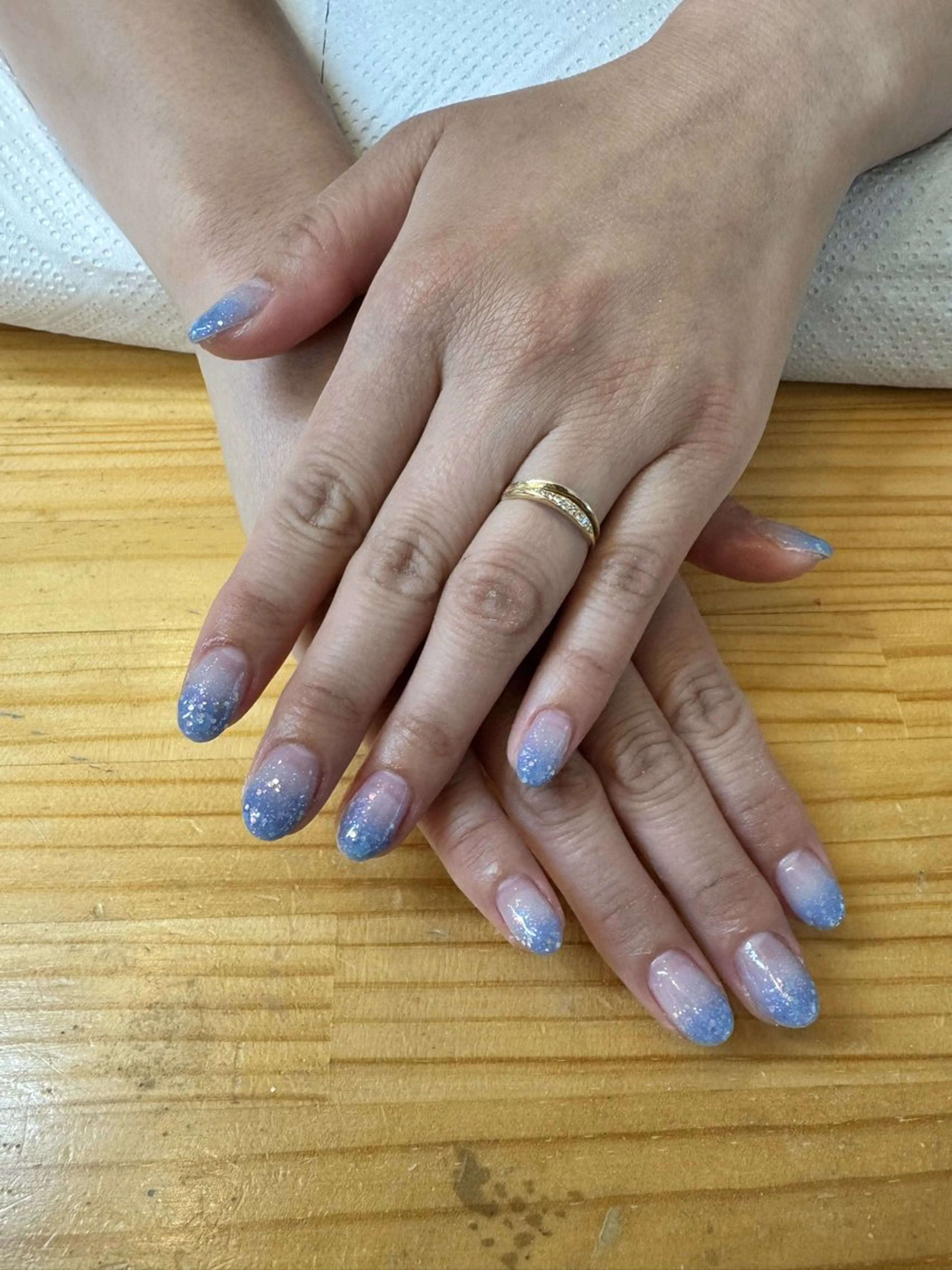 カラー 小西 美桜のネイルデザイン