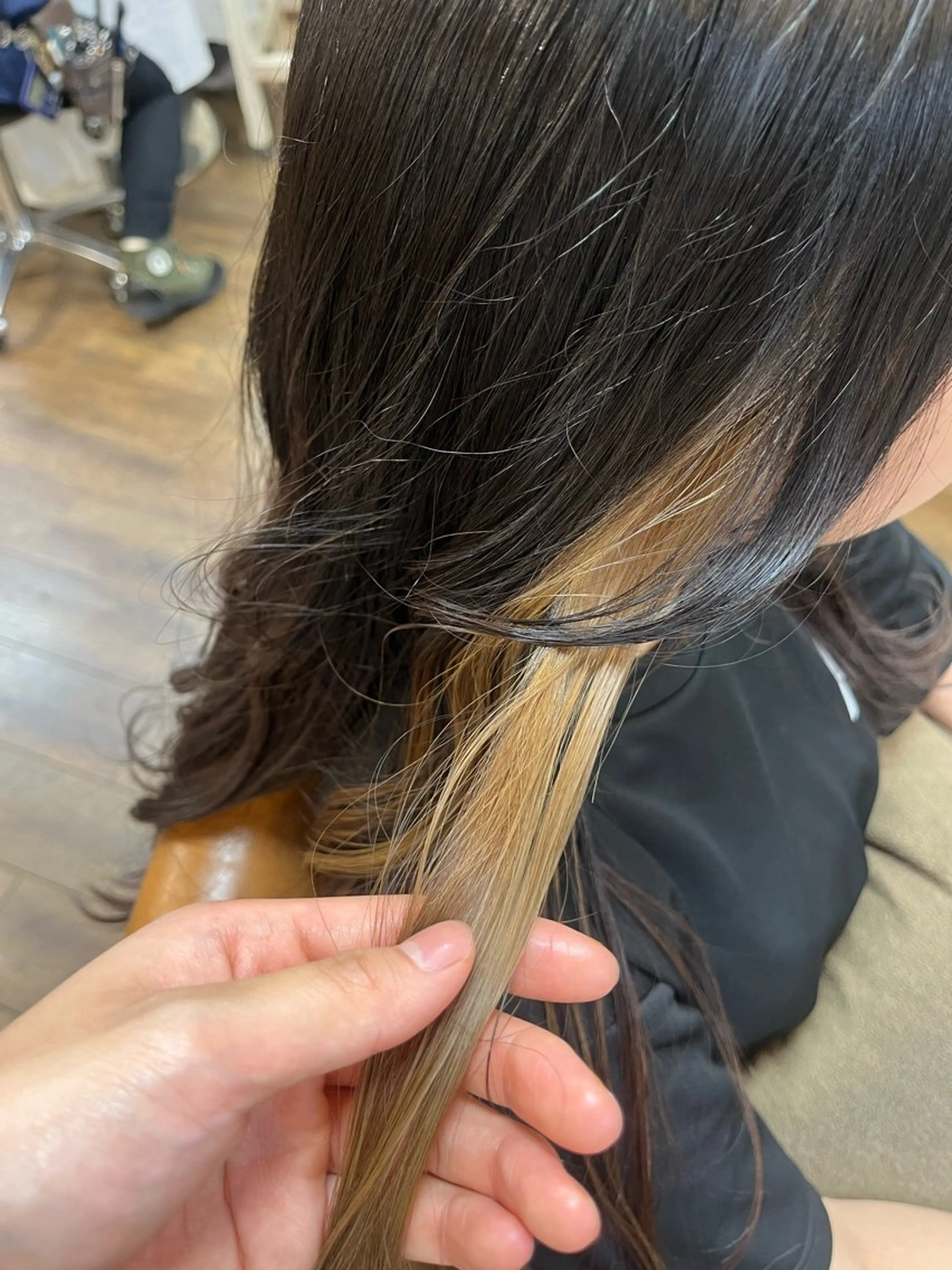 カラー ブリーチ 木村🌟髪質改善ケア 💎デザインカラーのヘアスタイル