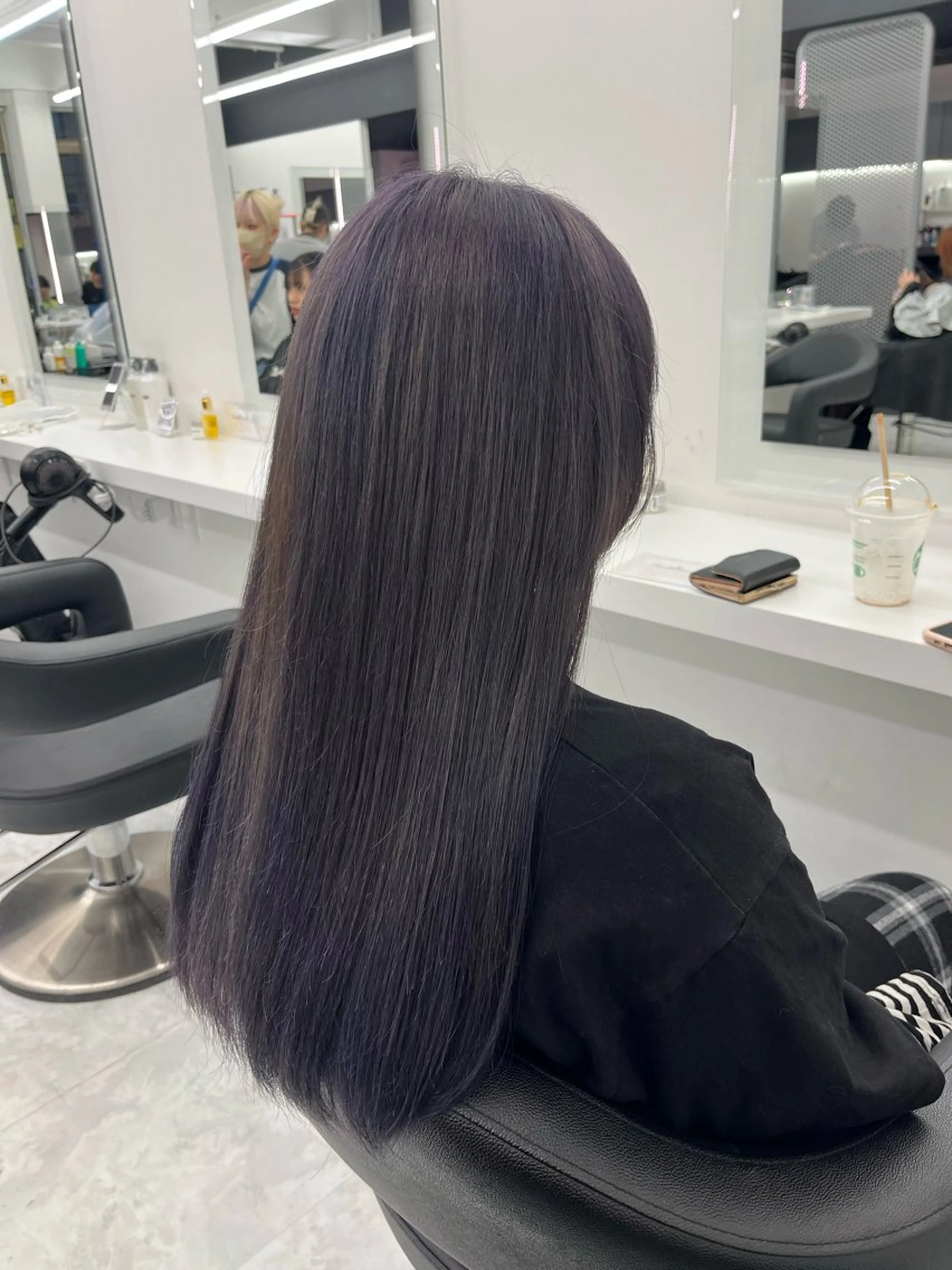 ロング カラー バイオレットカラー ヘアカラー 💖トレンド春夏 カラー💖FUTAのヘアスタイル