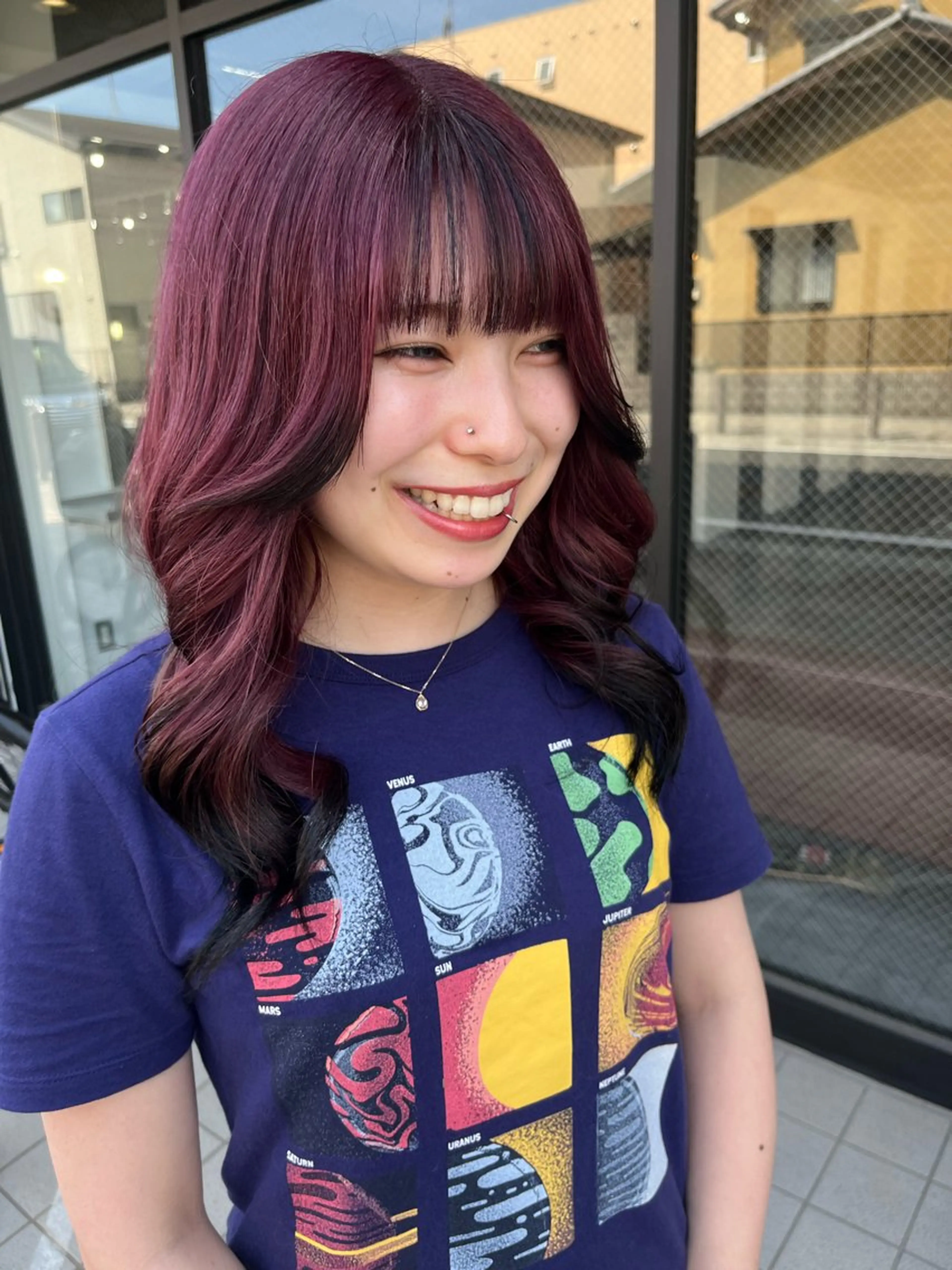 セミロング カラー HOLLY🌟 Ayakaのヘアスタイル