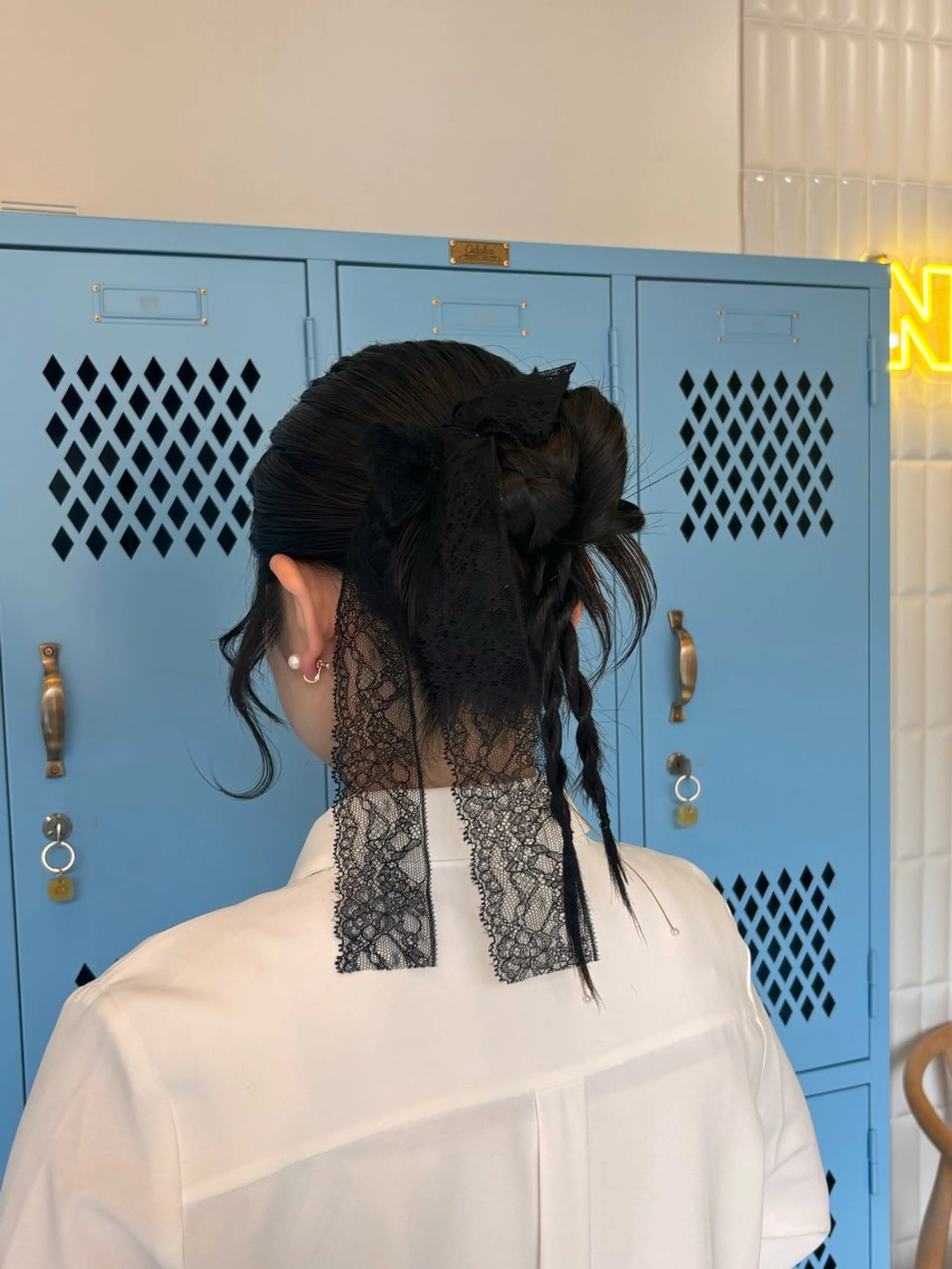 ヘアアレンジ 卒業式のヘアスタイル narumi .･*. NE/LOのヘアスタイル