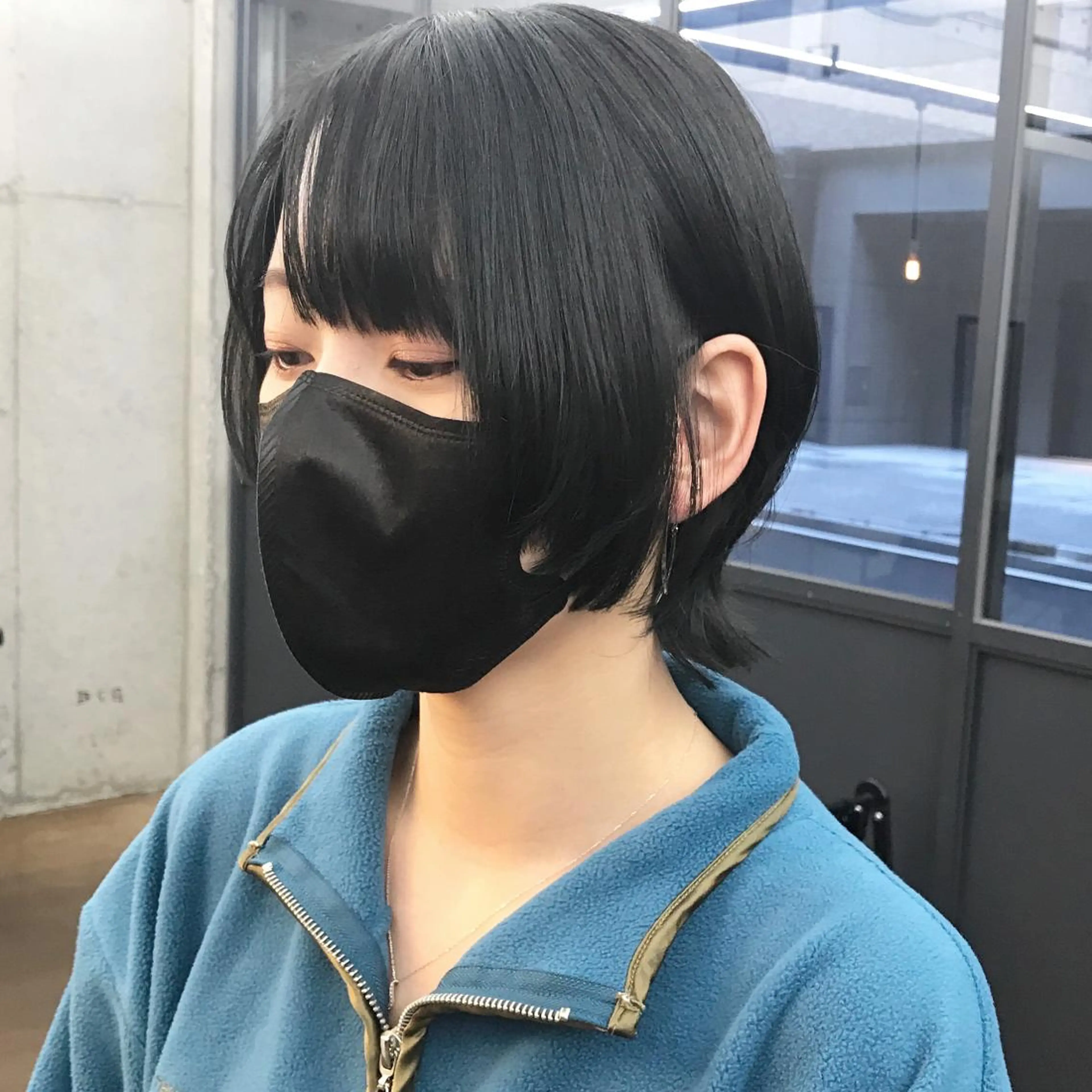 ショート カラー グレージュ ボブ ショートヘア ウルフカット ウルフボブ カット ヘアカラー トリートメント ヘアセット ✂︎ウルフ・ショート ✂︎MIKUNIのヘアスタイル