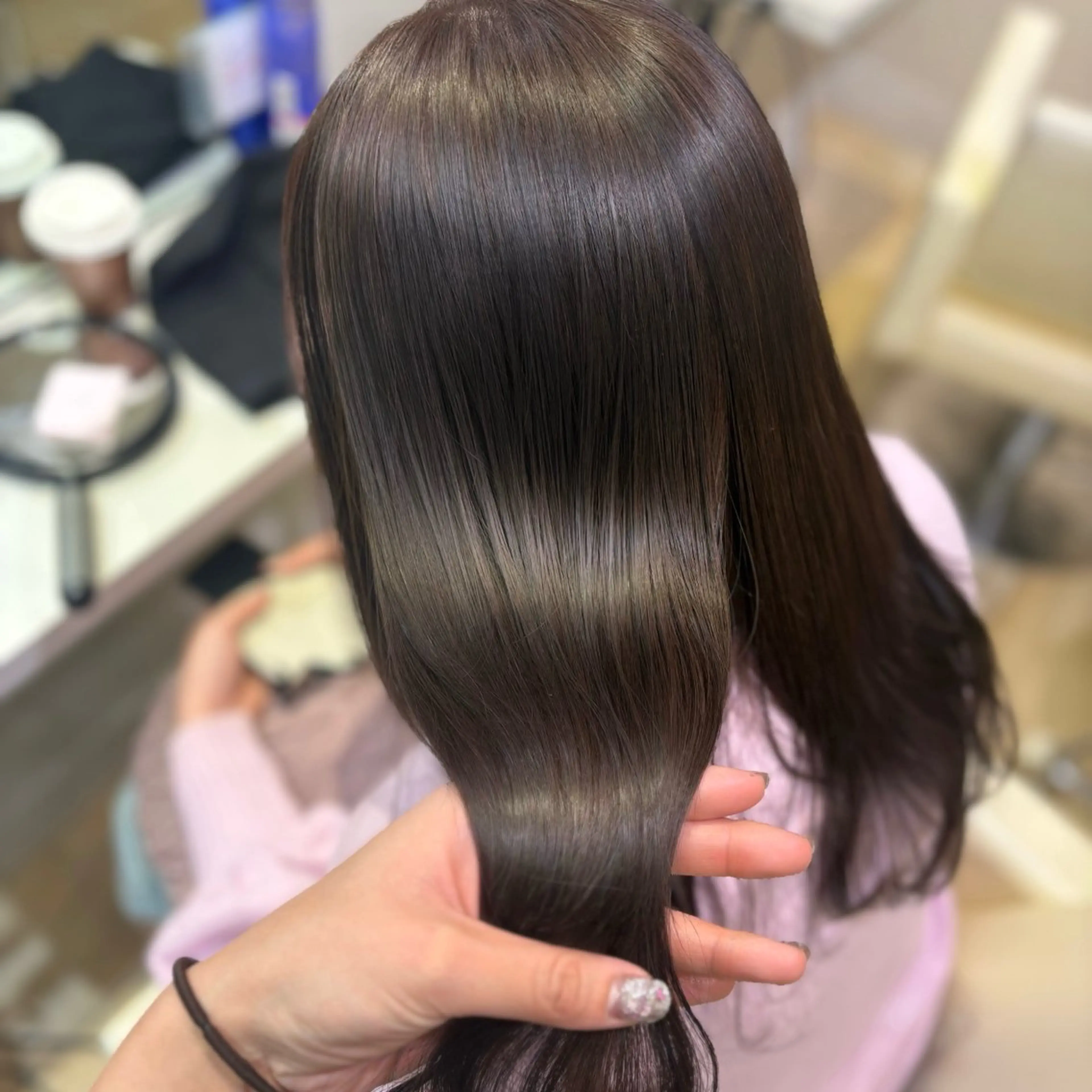ロング カット ヘアカラー トリートメント 新宿/艶カラー 🎀エクステKANAのヘアスタイル