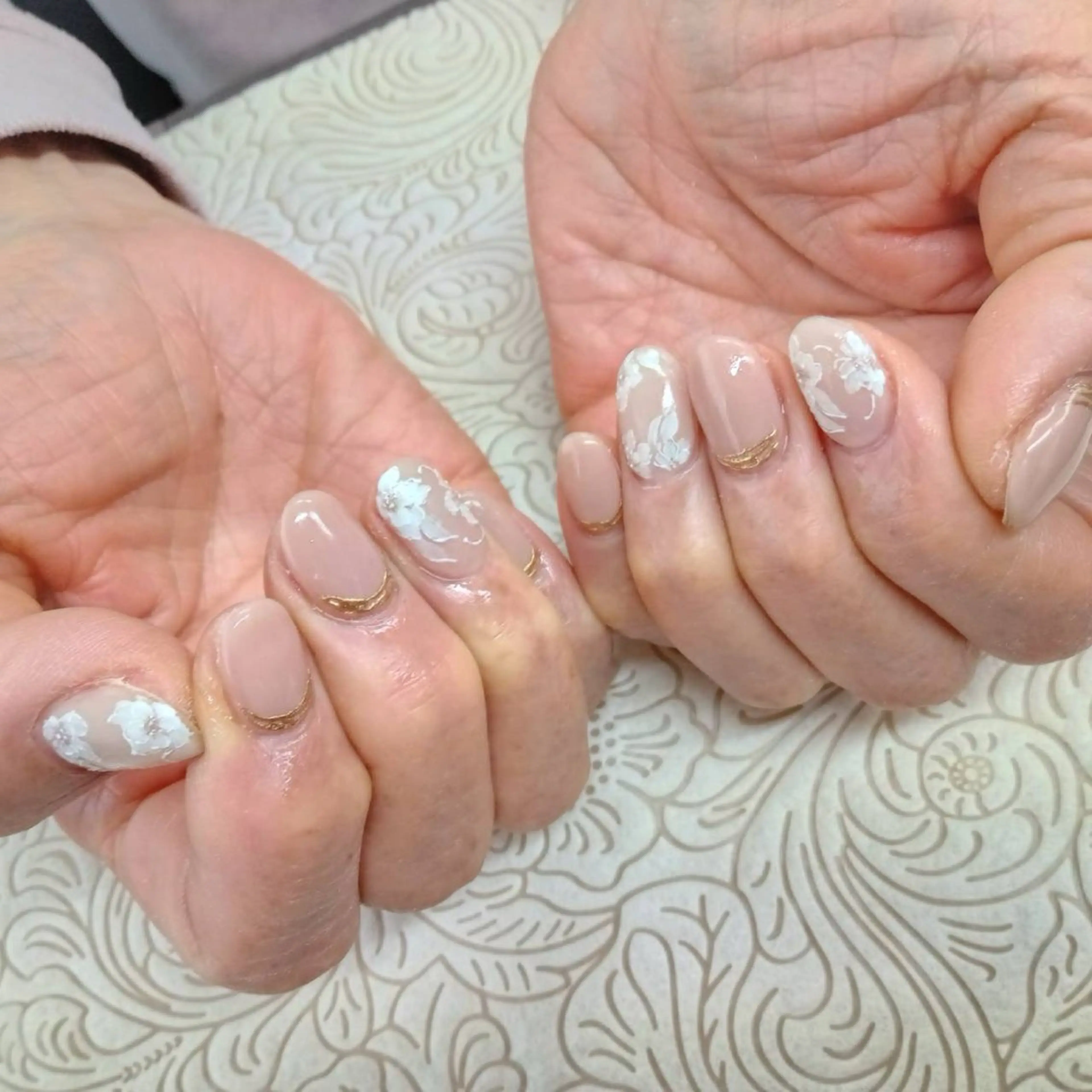 ネイル フラワーネイル precious nail  roomのネイルデザイン