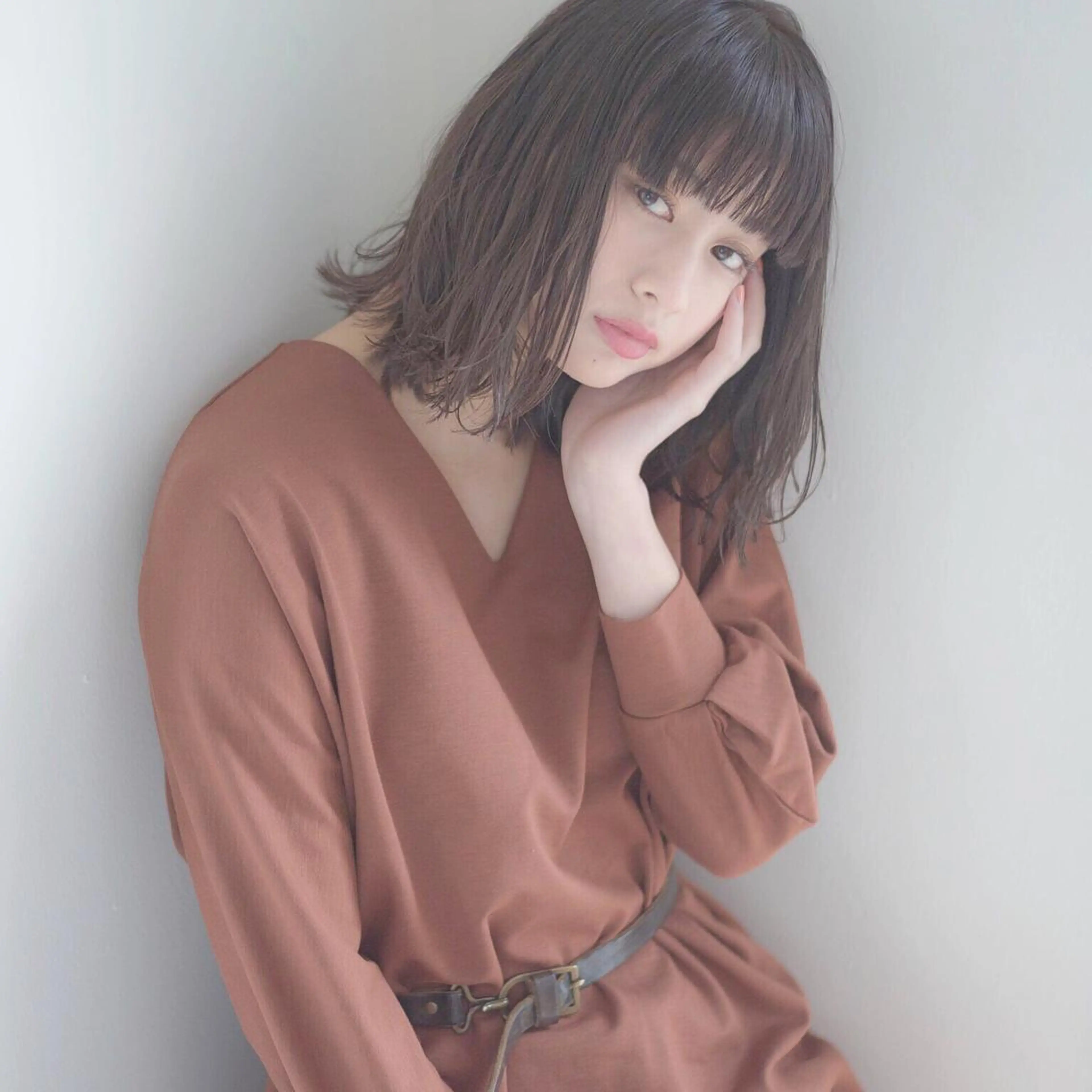 ミディアム TopStylist 板花絵里のヘアスタイル